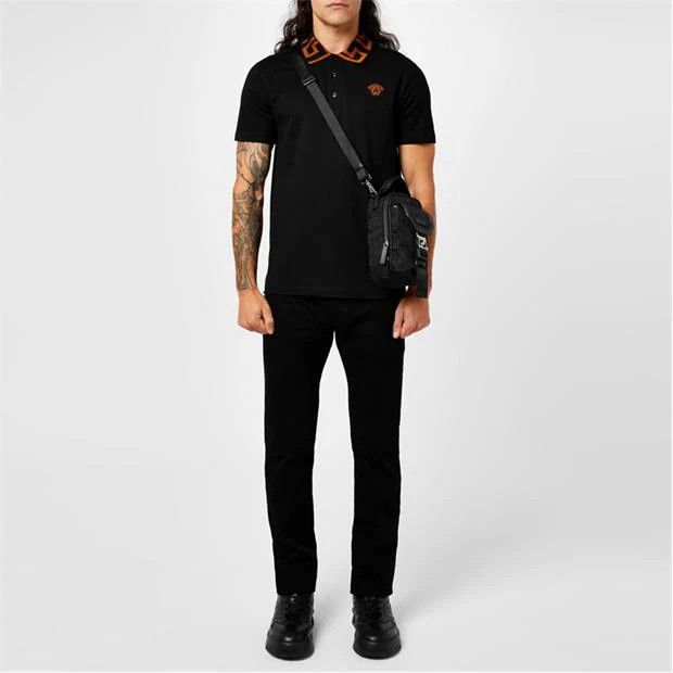 Versace o1g2r1mq0824 Polo Shirts in Black Size US L / EU 52-54 / 3 - 6 Thumbnail