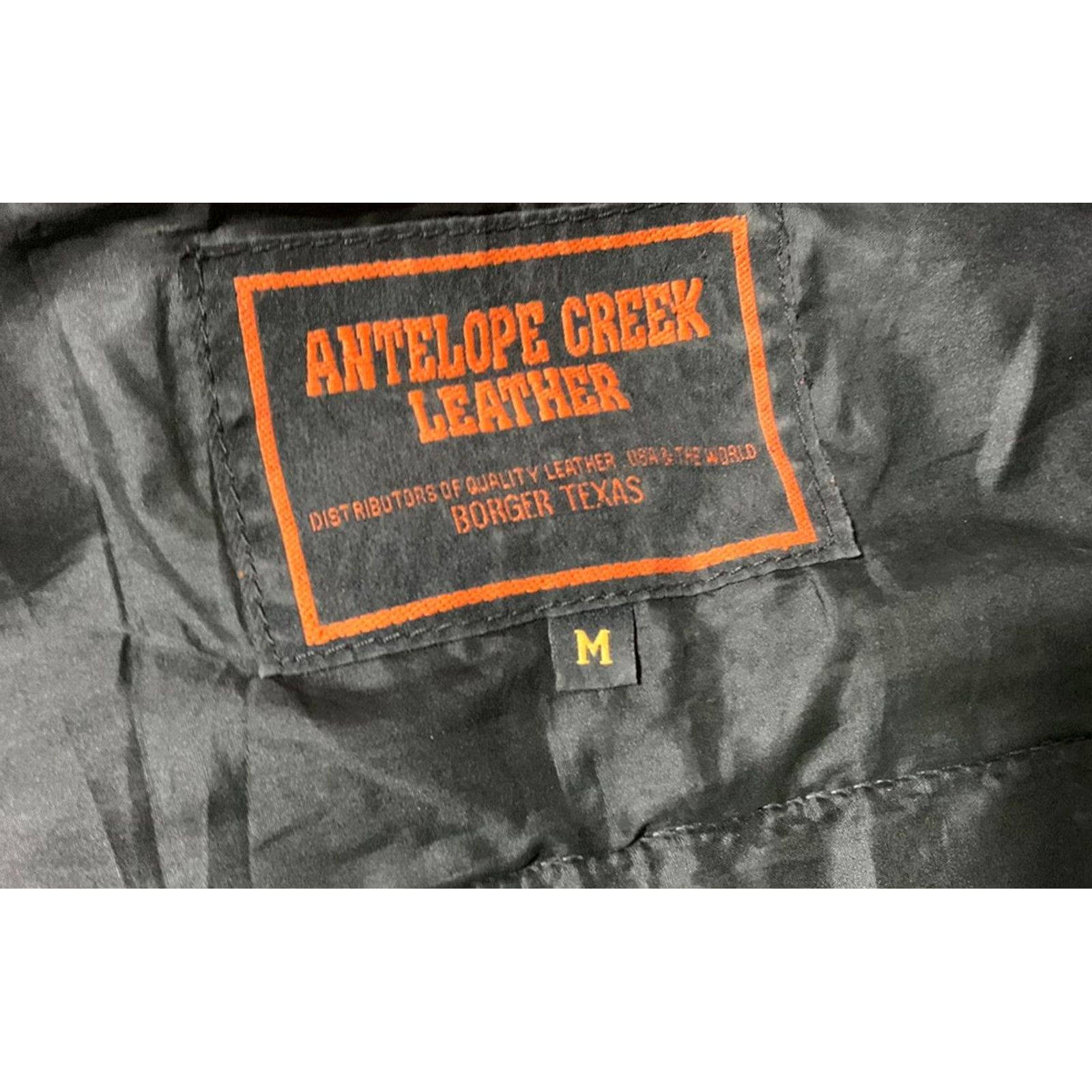 Vintage VINTAGE Antelope Creek Leather Womens Motorcycle Vest POW MIA Black Medium Size M / US 6-8 / IT 42-44 - 7 Thumbnail