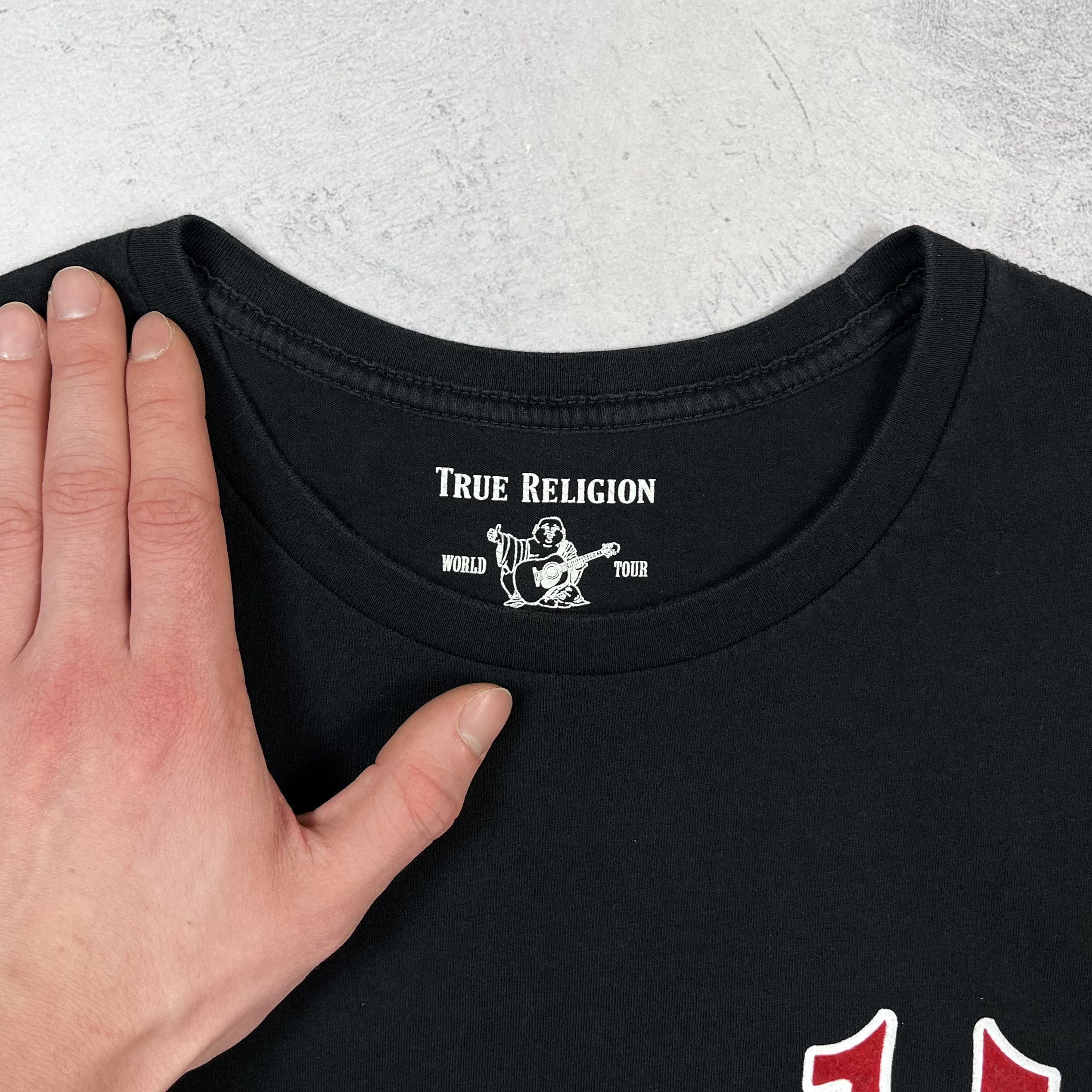 True Religion True Religion Buddha Y2K Big Logo Japanese T Shirt Size US L / EU 52-54 / 3 - 15 Thumbnail