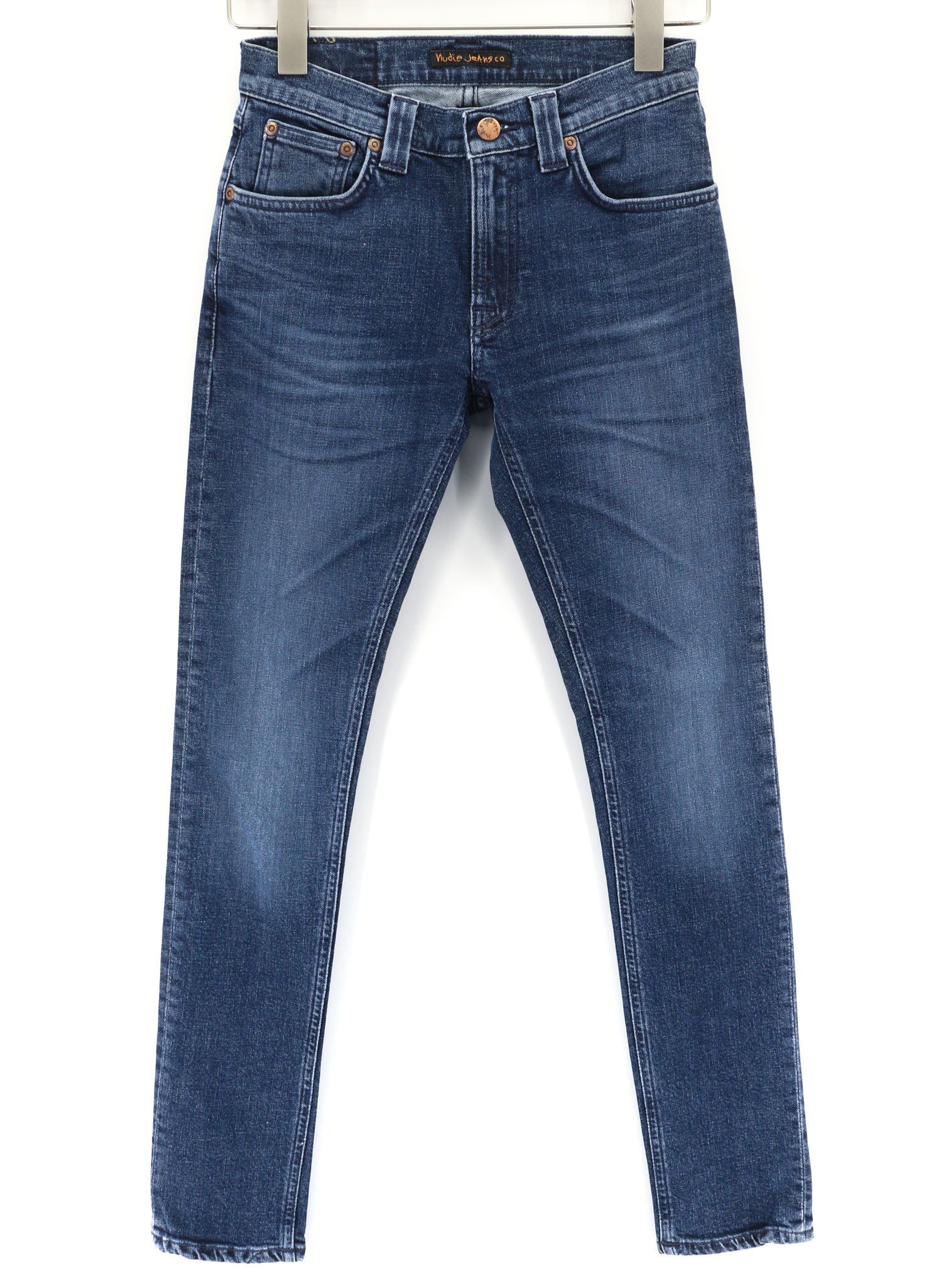 Nudie Jeans SKINNY LIN W28/L30 Blue Washed Jeans 80622 Size US 28 / EU 44 - 1 Thumbnail