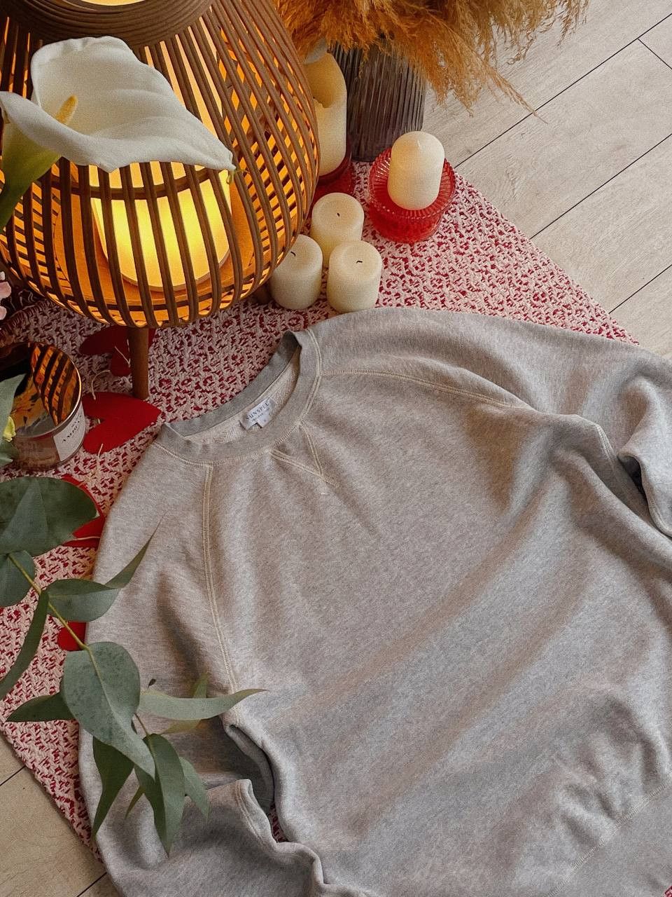 Sunspel Sunspel Grey Cotton Sweatshirt Size US S / EU 44-46 / 1 - 4 Thumbnail