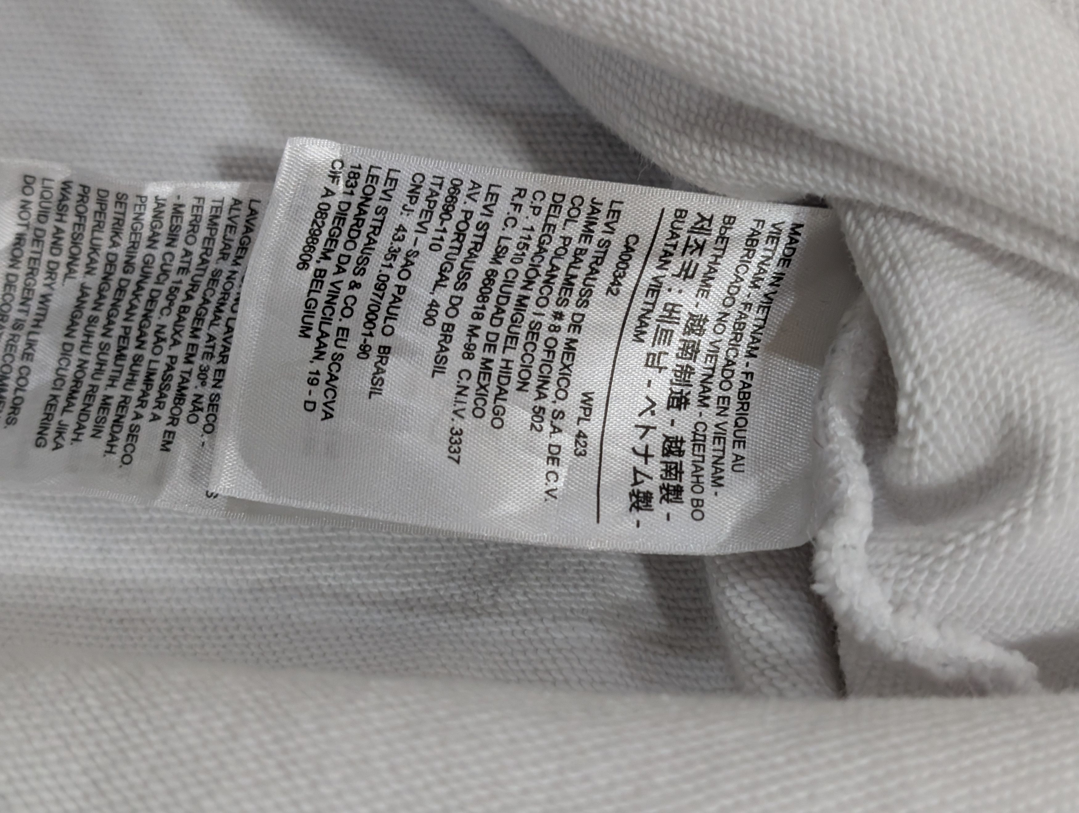 Levi's BOX LOGO SWEATSHIRT LEVIS Size S / US 4 / IT 40 - 6 Thumbnail