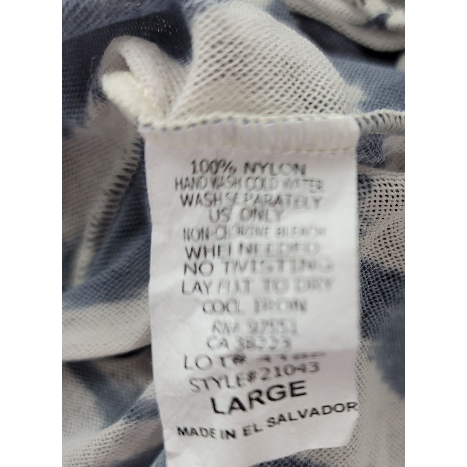 Other Sweet Pea Anthropologie Gray Striped Sheer Top Large Size L / US 10 / IT 46 - 5 Thumbnail