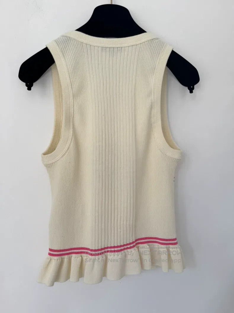Chanel Chanel Early Spring Vacation Series Fish Pattern Vest Size XS / US 0-2 / IT 36-38 - 2 Thumbnail