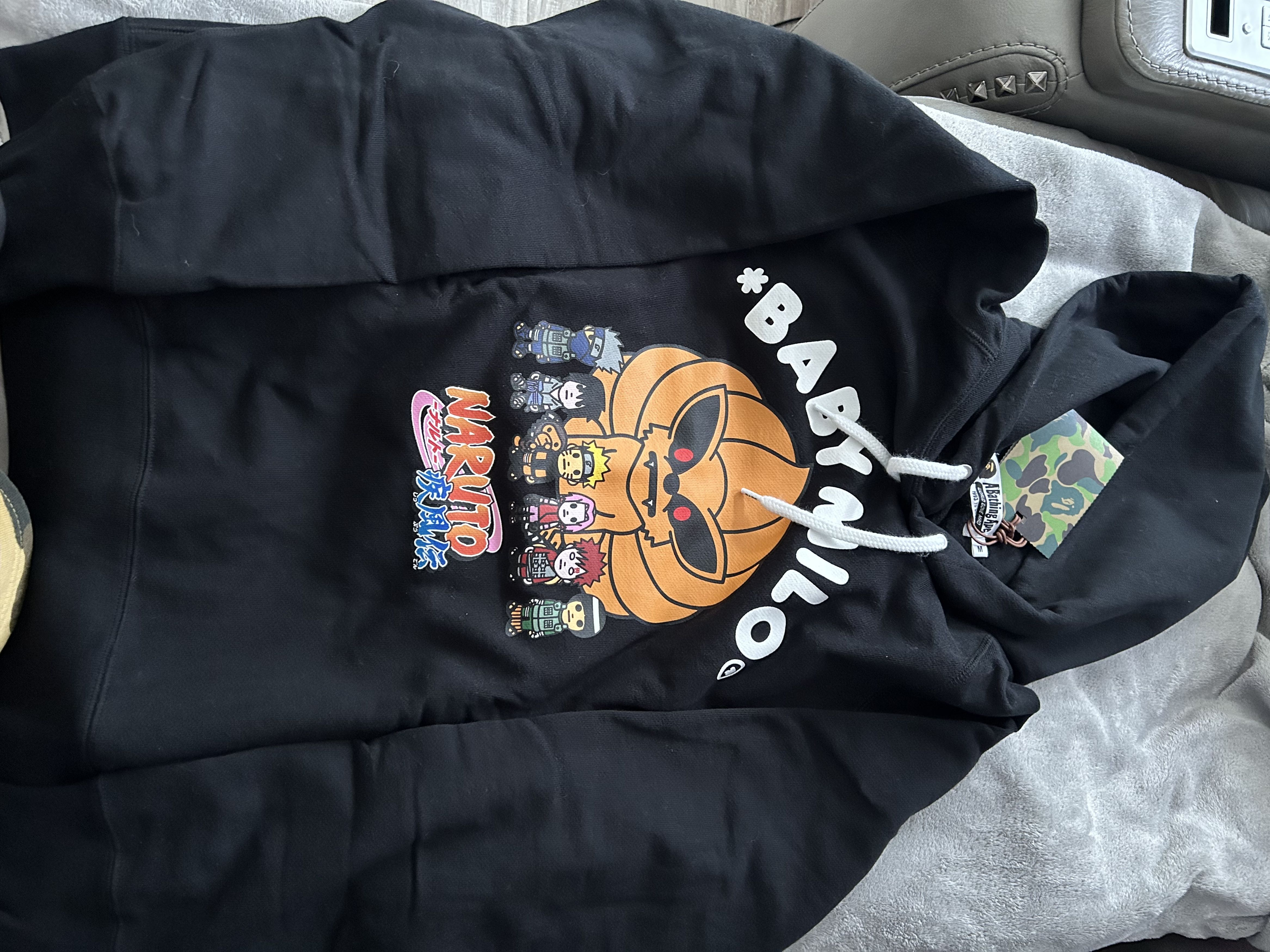 Bape x Naruto Pullover Hoodie