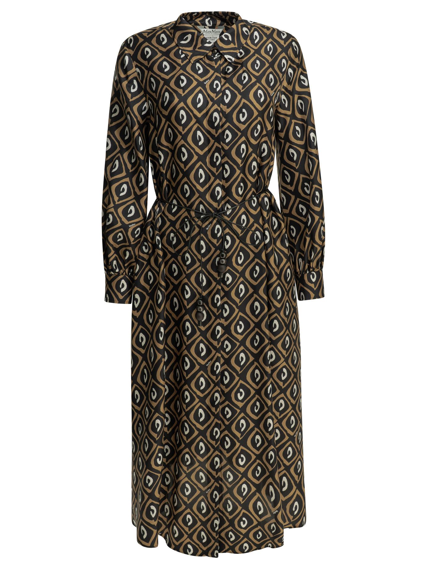 Max Mara Long Chemise Dress Size XS / US 0-2 / IT 36-38 - 1 Thumbnail