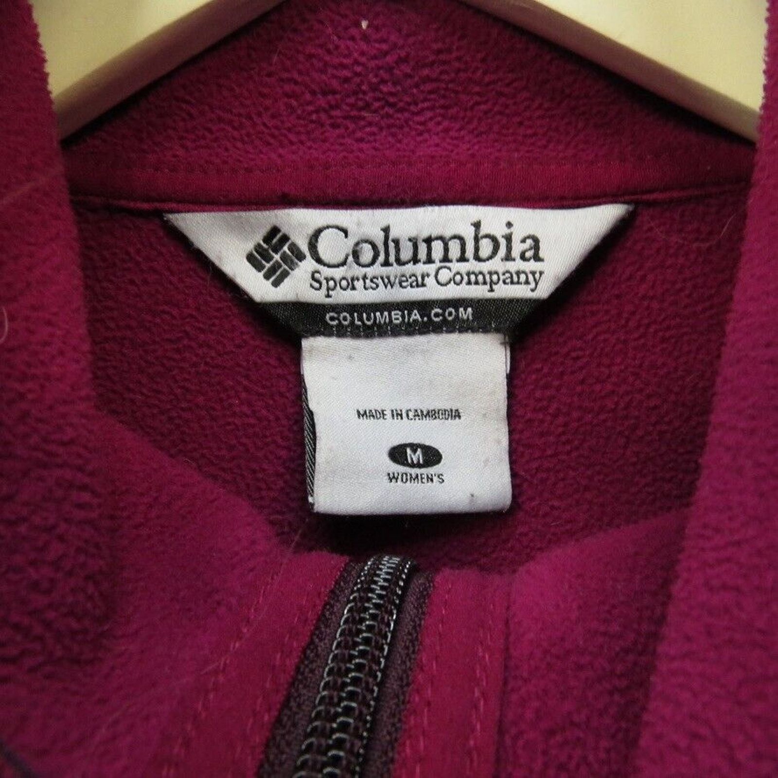 Columbia Columbia Full Zip Softshell Jacket Womens Medium Purple Size M / US 6-8 / IT 42-44 - 4 Thumbnail