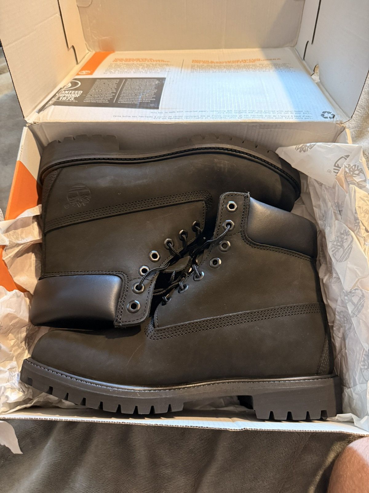 Timberland Timberland 6 inch premium 44 size black winter Size US 11 / EU 44 - 1 Thumbnail