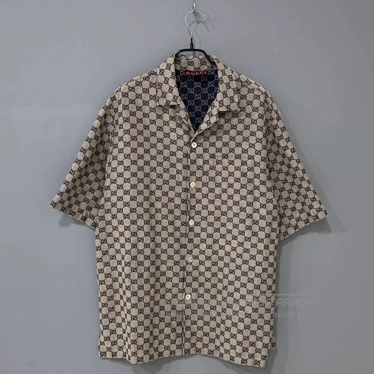 Gucci Gucci Double G Short-Sleeve Shirt. Size US M / EU 48-50 / 2 - 1 Thumbnail