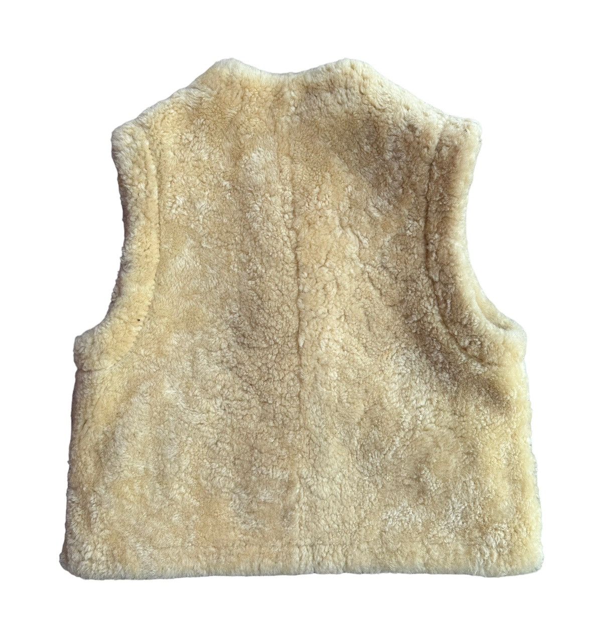 Japanese Brand Vintage Sheepskins Leather Reversible Vests Jacket Size US S / EU 44-46 / 1 - 4 Thumbnail