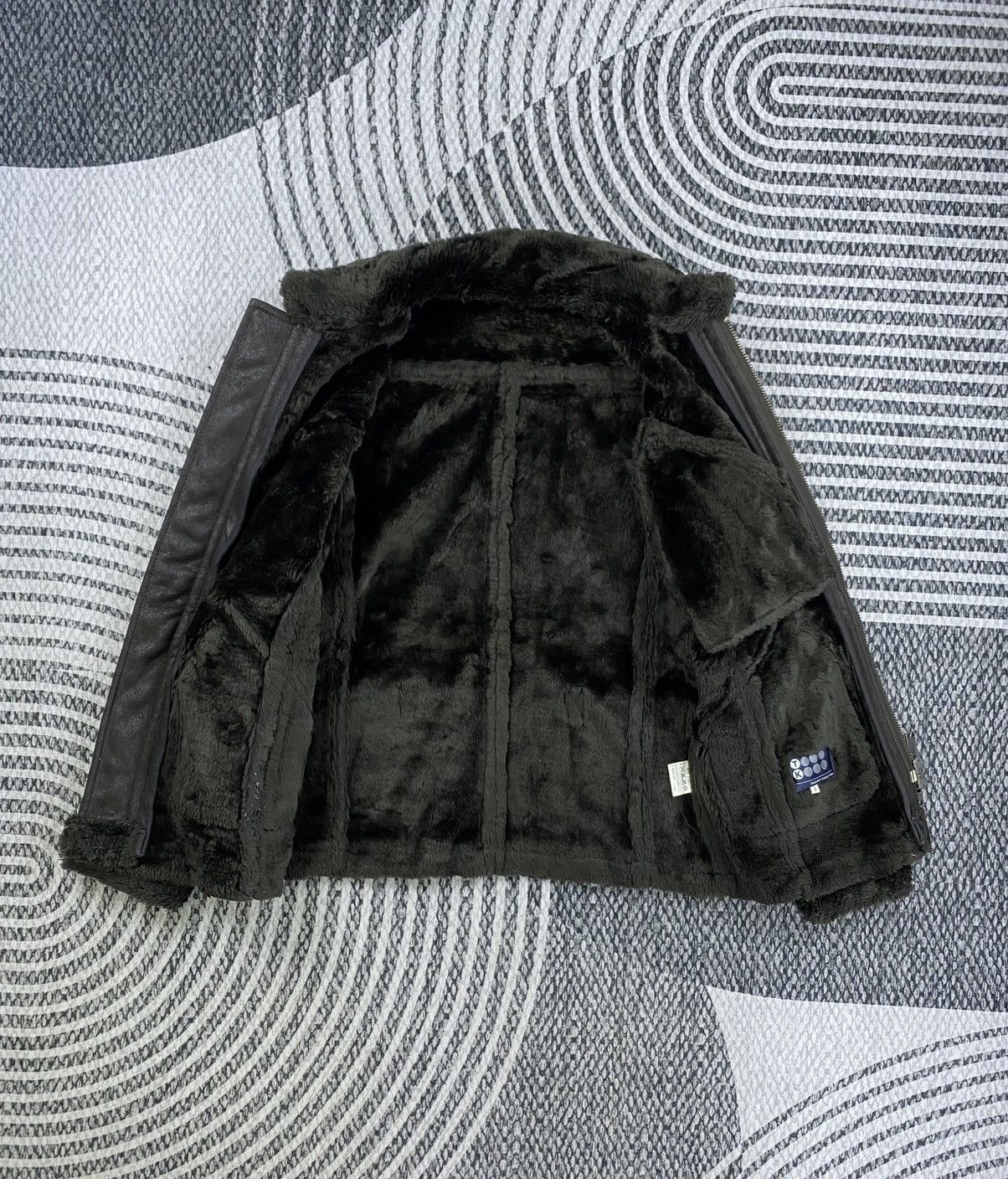Takeo Kikuchi Vintage Takeo Kikuchi Dark Brown Sherpa Leather Jacket Size US M / EU 48-50 / 2 - 6 Thumbnail