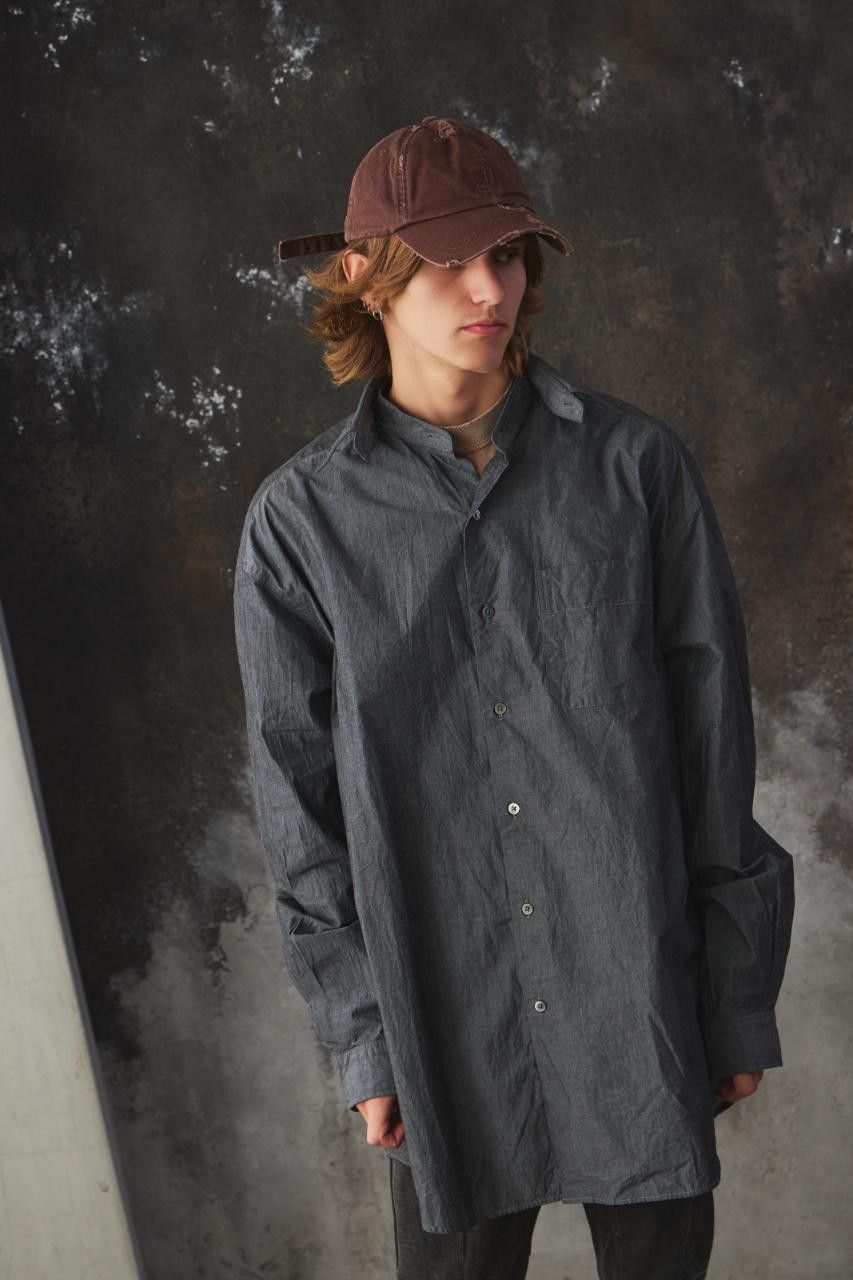 Porter Classic Porter Classic - CLASSIC SHIRT (Gray) Size US L / EU 52-54 / 3 - 2 Thumbnail