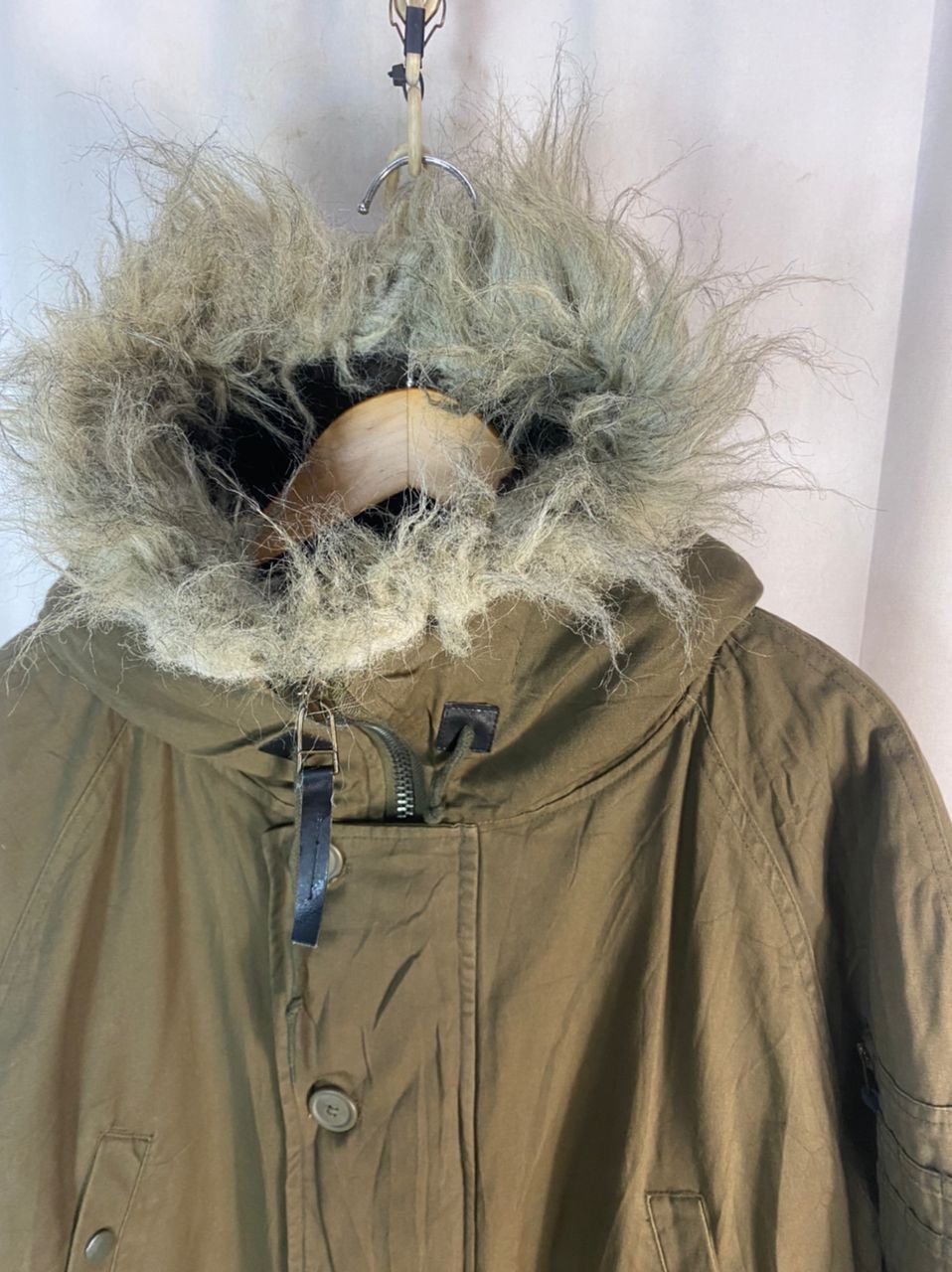 Japanese Brand Unbrand fur hoodie parka jacket Size US L / EU 52-54 / 3 - 3 Thumbnail