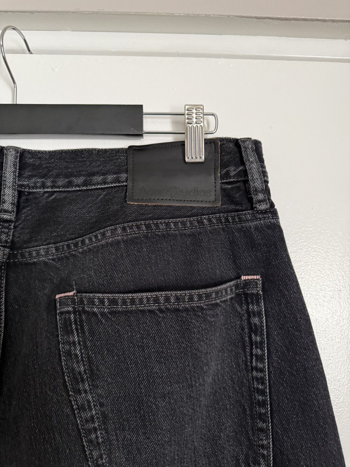 Acne Studios Acne Studios 1981M Vintage Black Loose Fit Jeans Size US 34 / EU 50 - 7 Thumbnail
