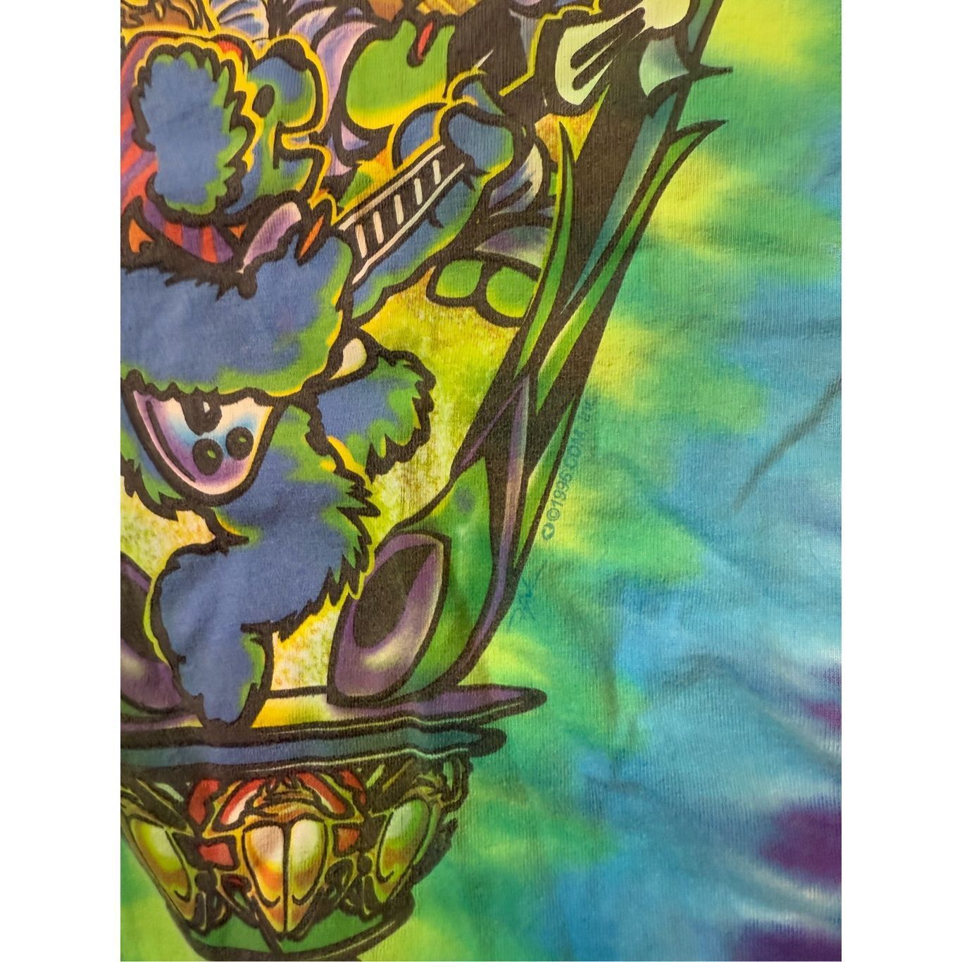 Liquid Blue Size XL - single Liquid Blue Grateful Dead Tie Dye Size XXL Size US XL / EU 56 / 4 - 4 Thumbnail
