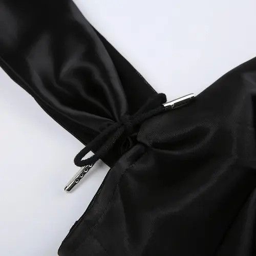 Japanese Brand Kotomi x Ryou Sleeveless Black Goth Y2K Mini Dresses Size S / US 4 / IT 40 - 6 Thumbnail
