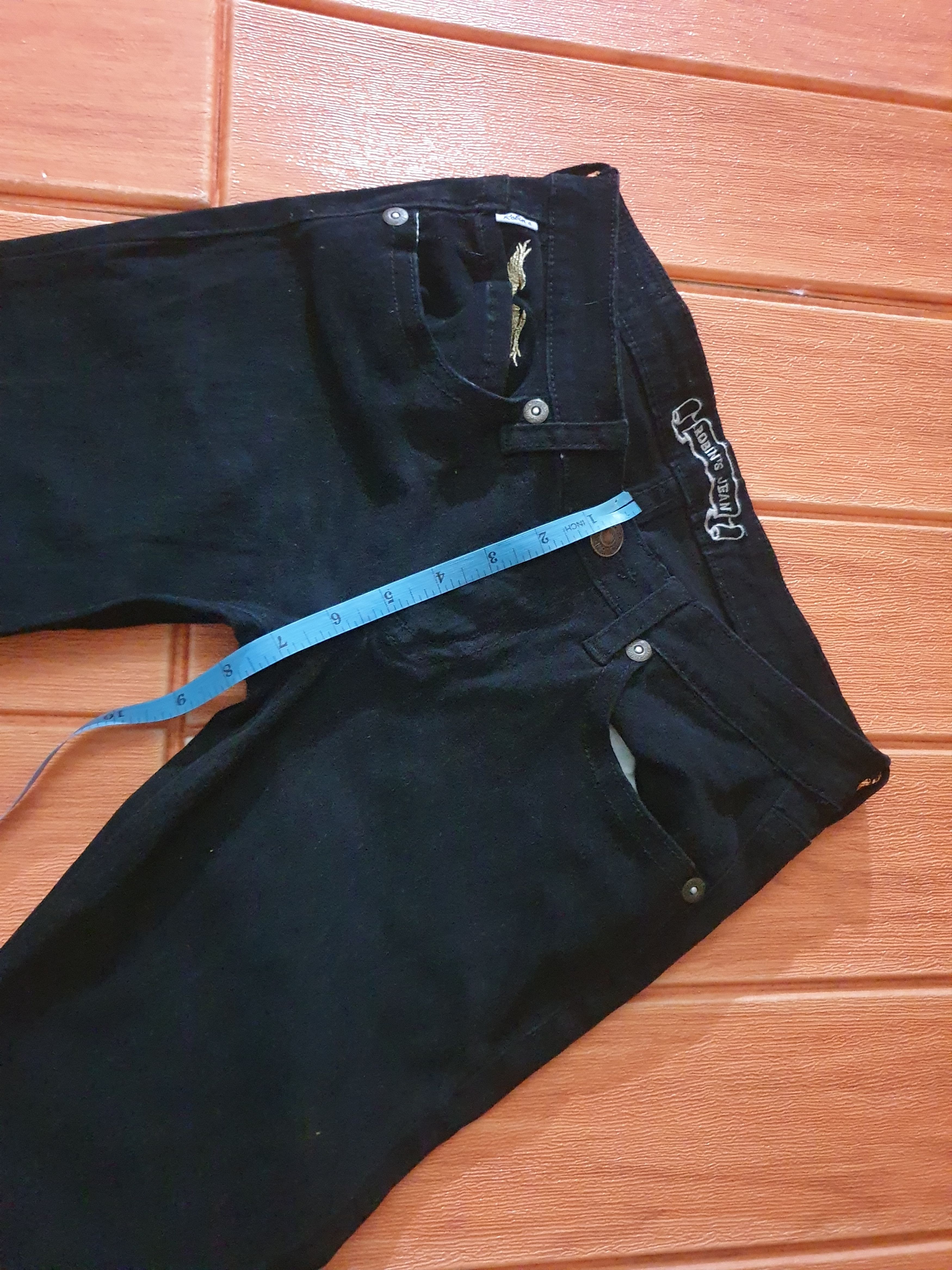 Robins Jeans 💥Robins jeans black colour pant Size US 26 / EU 42 - 10 Thumbnail