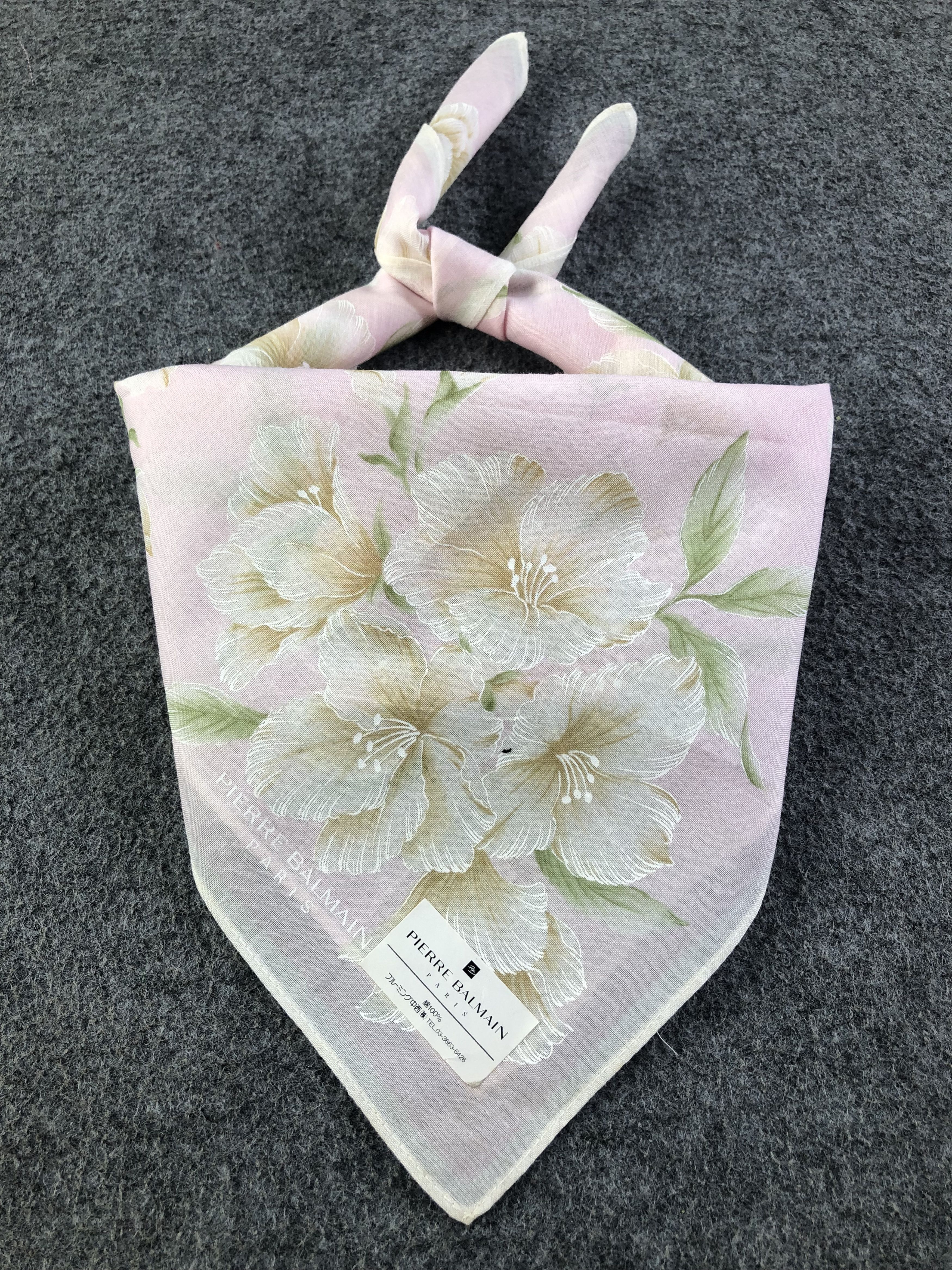 Pierre Balmain × Vintage Pierre Balmain Handkerchief / Bandana / Neckerchief Size ONE SIZE - 2 Thumbnail