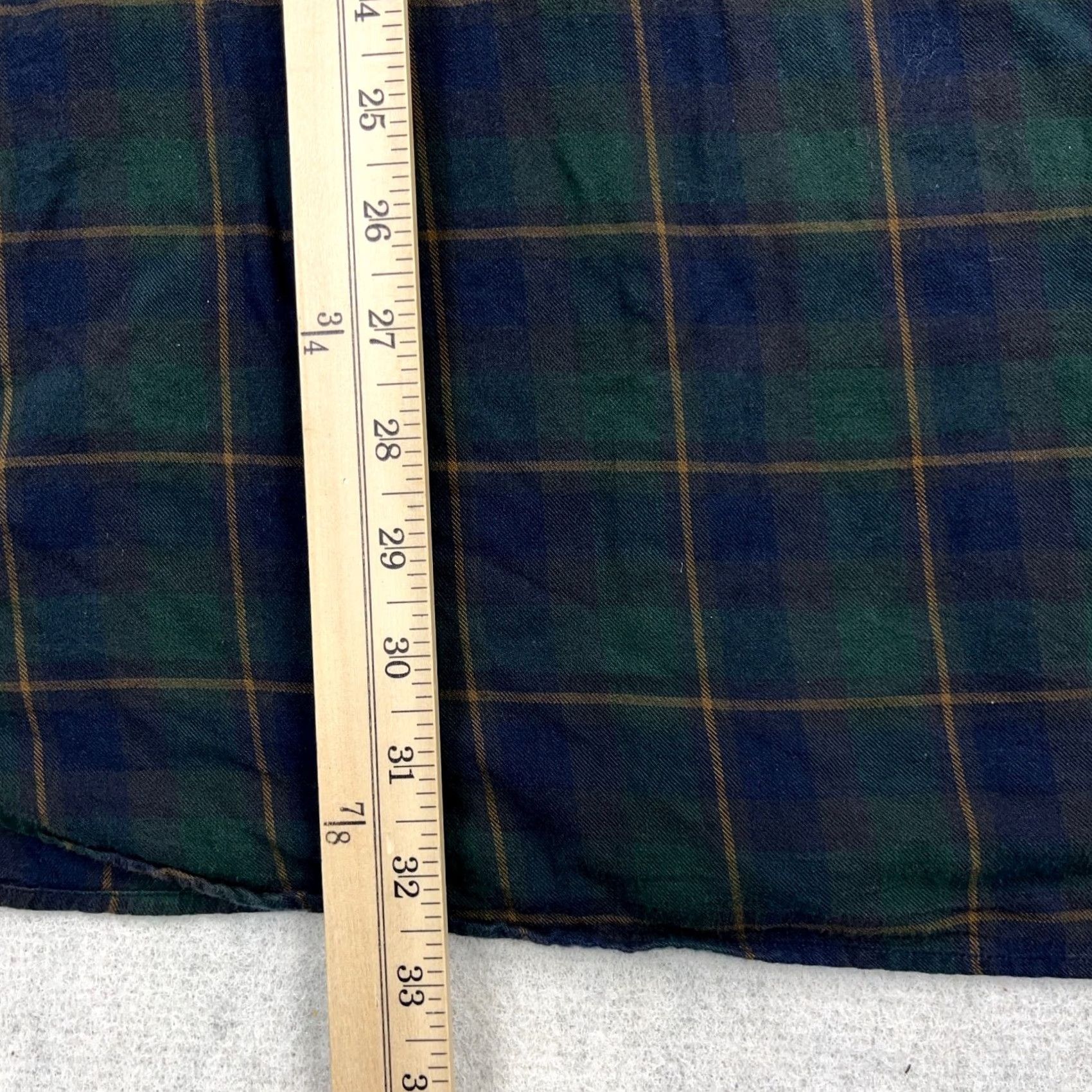 Ralph Lauren Ralph Lauren Button-Up Flannel Shirt Men 2XL Blue Green Plaid Blackwatch Pony Shirt Size US XXL / EU 58 / 5 - 7 Thumbnail