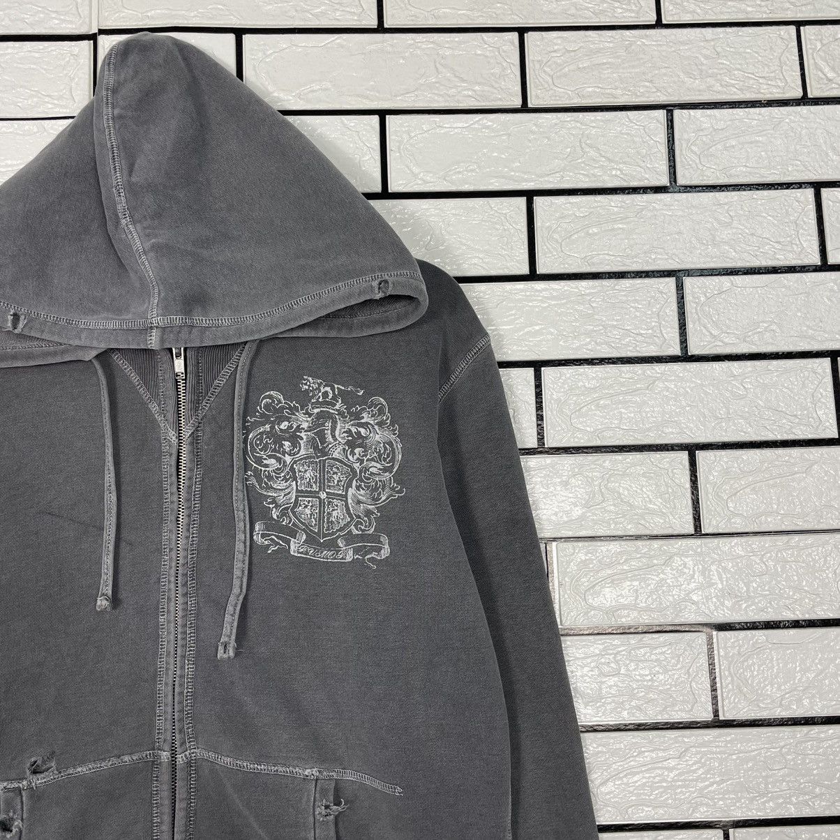 Japanese Brand Rock In Save The Queen Zipper Hoodie Size M / US 6-8 / IT 42-44 - 5 Thumbnail
