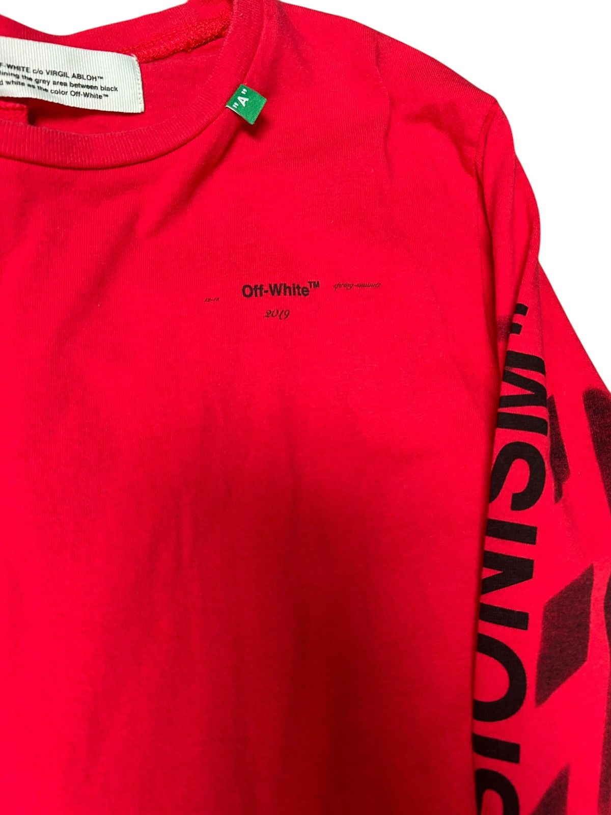Off-White Off-White Impressionism Long Sleeve - Small Size US S / EU 44-46 / 1 - 6 Thumbnail