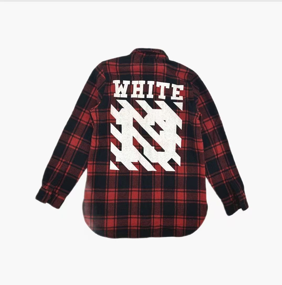 Off-White OFF-WHITE Red Plaid Button-Up Shirt for All 0079 Size US S / EU 44-46 / 1 - 1 Thumbnail