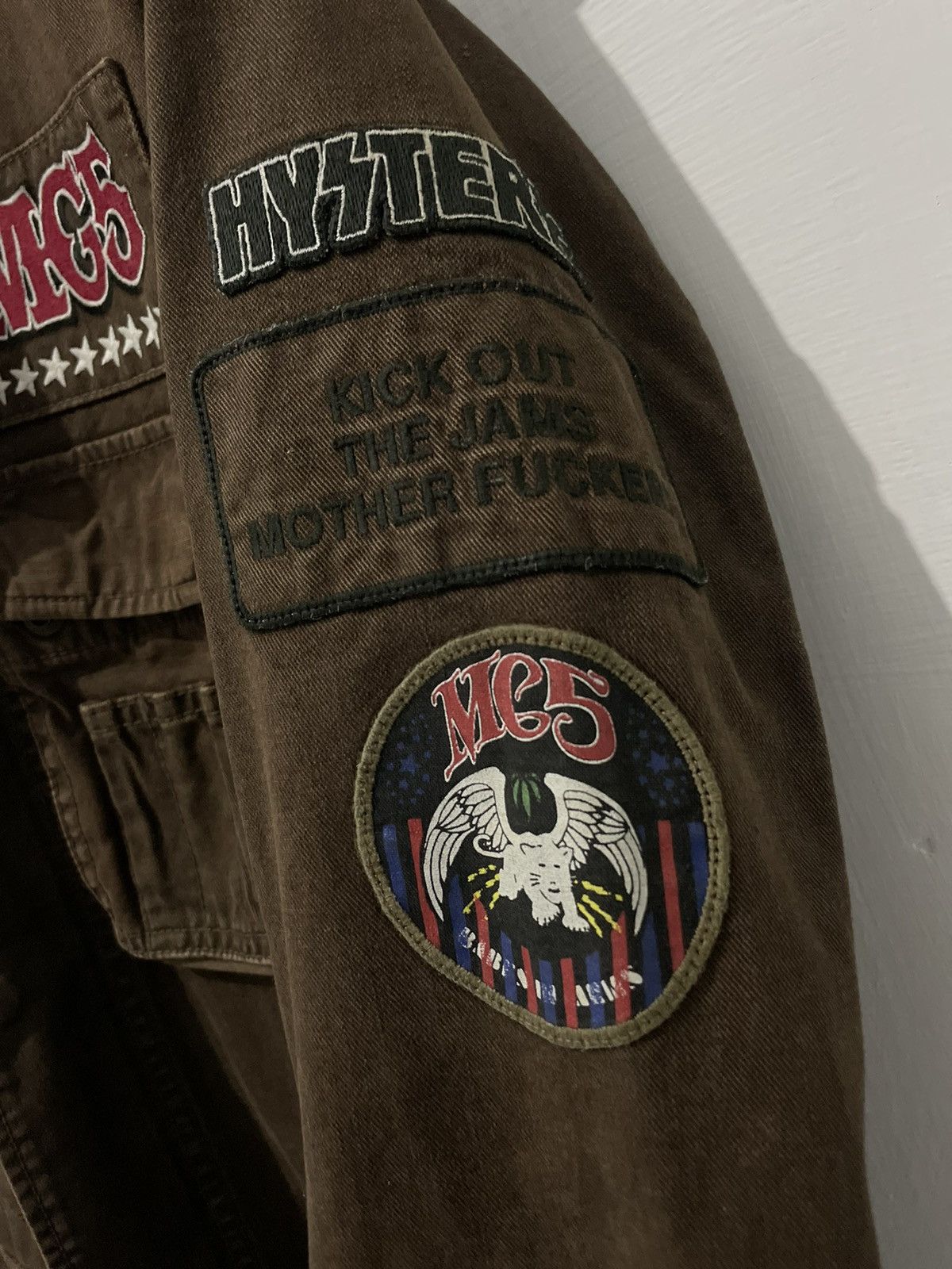 Band Tees × Hysteric Glamour × Vintage HYSTERIC GALMOUR X MC5 rock band m65 parka jacket size M Size US M / EU 48-50 / 2 - 3 Thumbnail