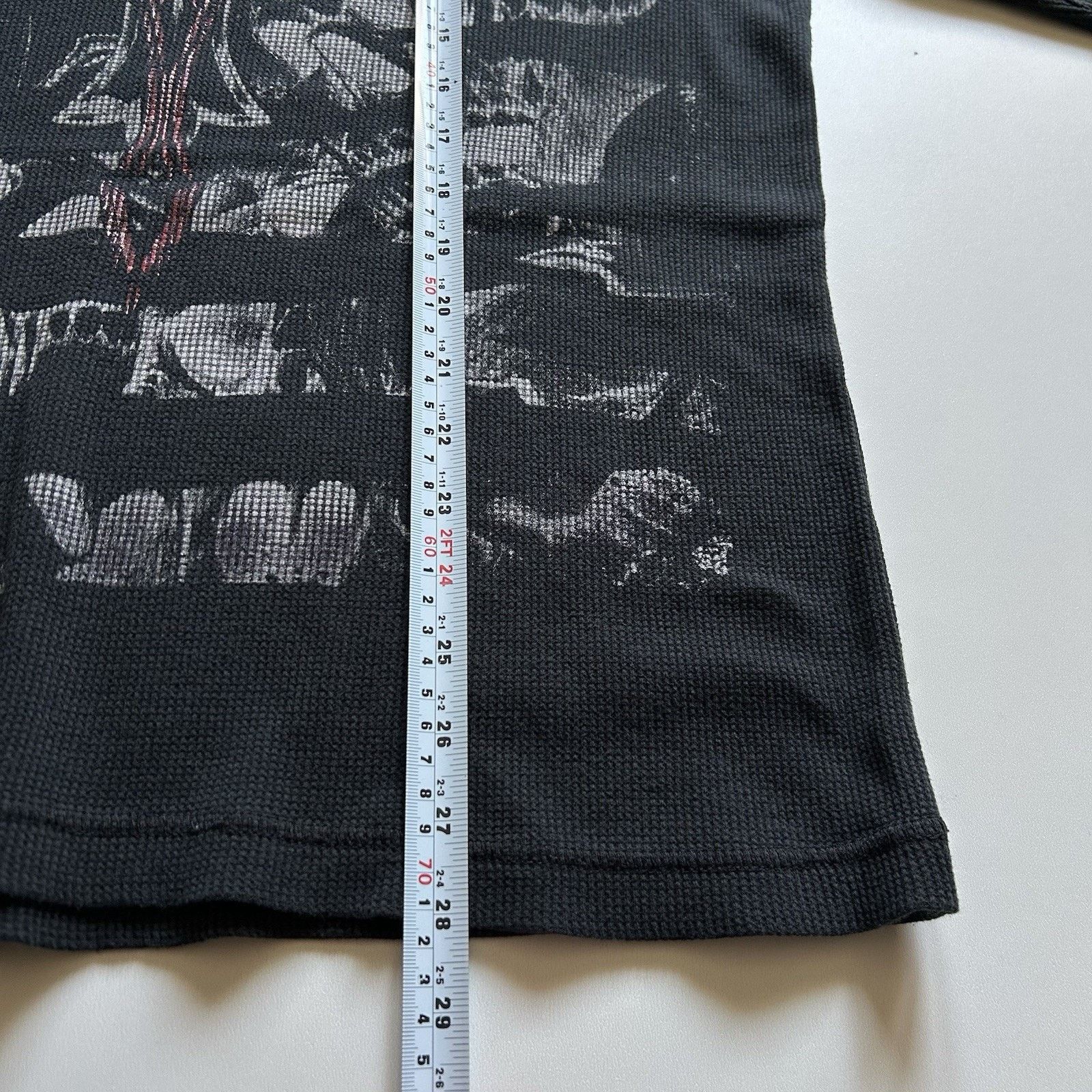 Vintage Vintage Y2K MMA Long Sleeve Shirt XL Waffle Thermal Cross Size US XL / EU 56 / 4 - 6 Thumbnail