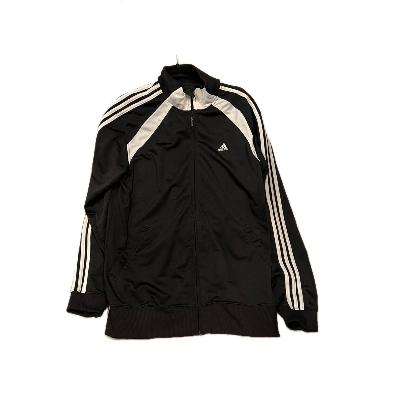 Adidas Vintage 2000's Adidas Full ZIp Track Jacket Mens L Size US XL / EU 56 / 4 - 1 Thumbnail
