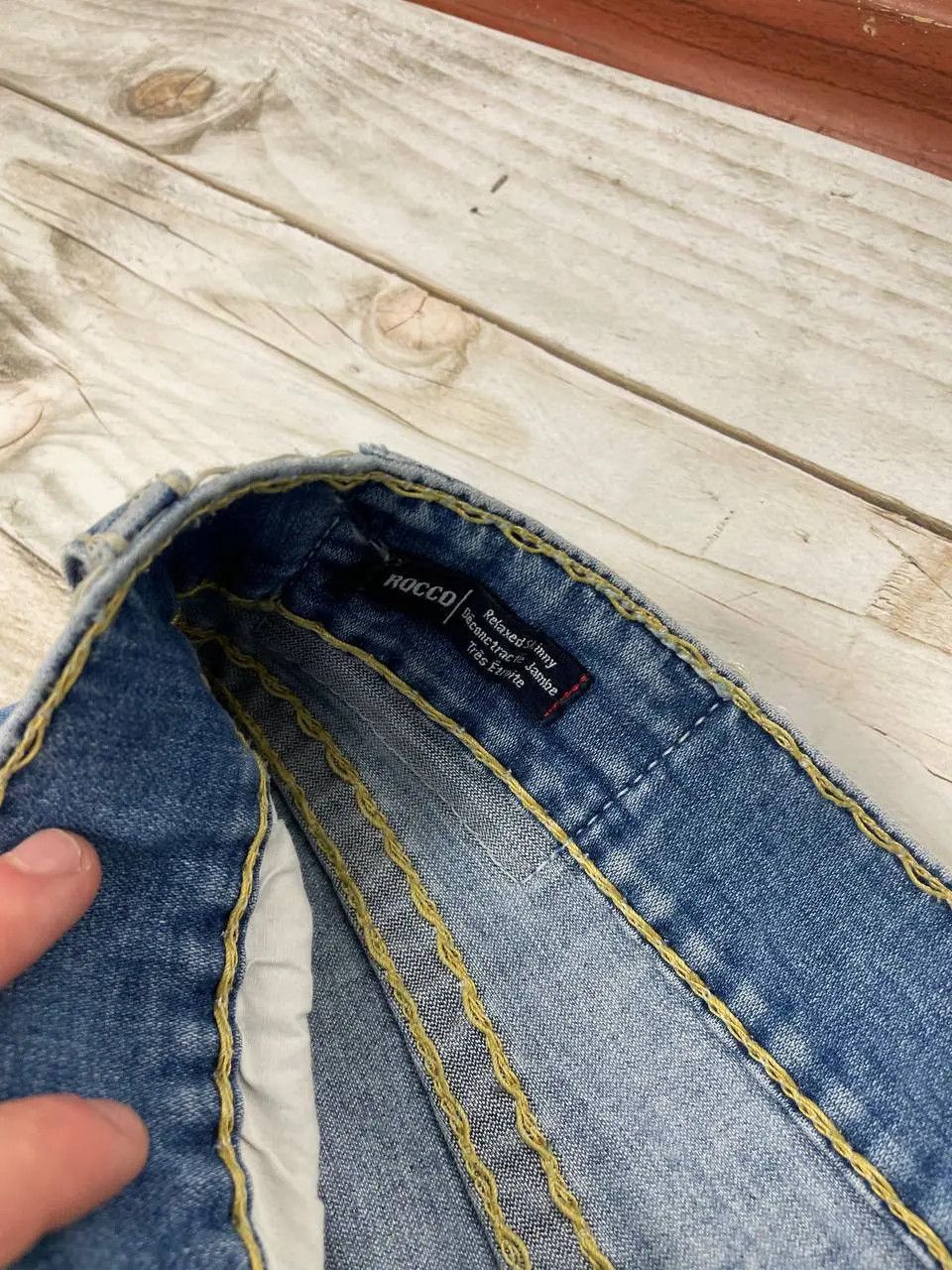 True Religion True Religion Rocco Super T Relaxed Skinny Jeans Japan Size US 34 / EU 50 - 13 Thumbnail