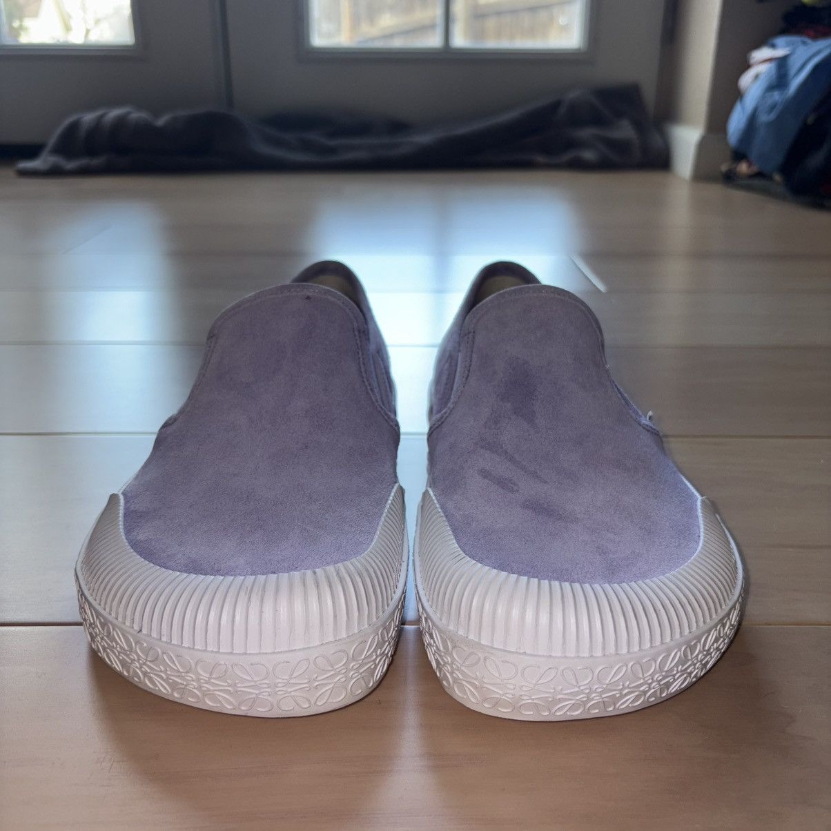 Loewe Loewe Terra Vulca suede slip-on sneakers Size US 10 / EU 43 - 5 Thumbnail