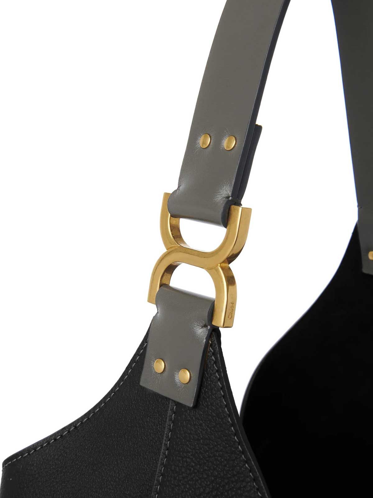 Chloe o1loc1c10226 Size: OS / Marcie Medium Hobo Bag in Black Size ONE SIZE - 5 Thumbnail