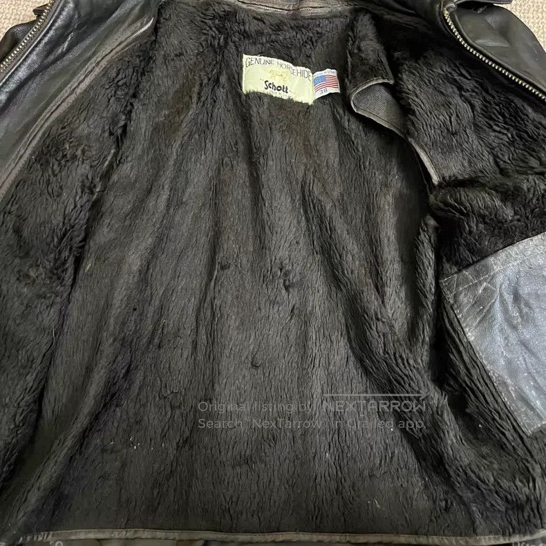 Schott Schott Horseskin motorcycle jacket Size US M / EU 48-50 / 2 - 4 Thumbnail