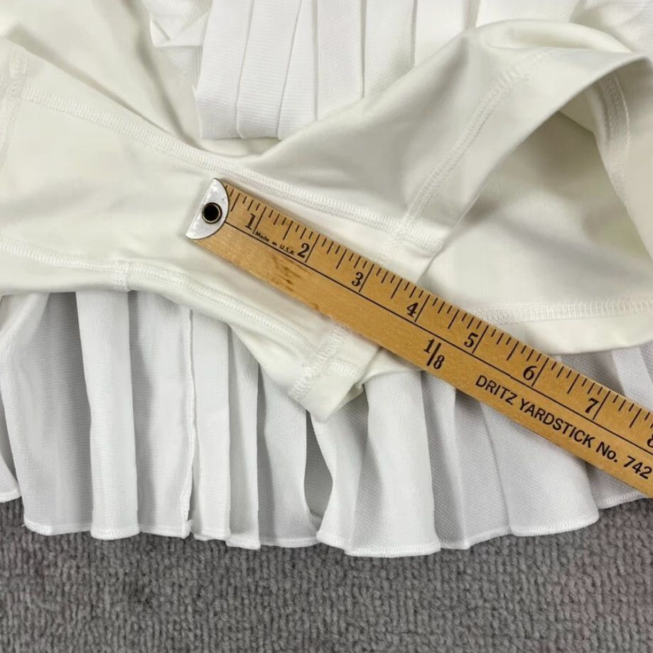 Nike Nike Skort Skirt Womens XL White Golf Tennis Core Advantage Pleated DR6849-100 Size 40" / US 18 - 6 Thumbnail