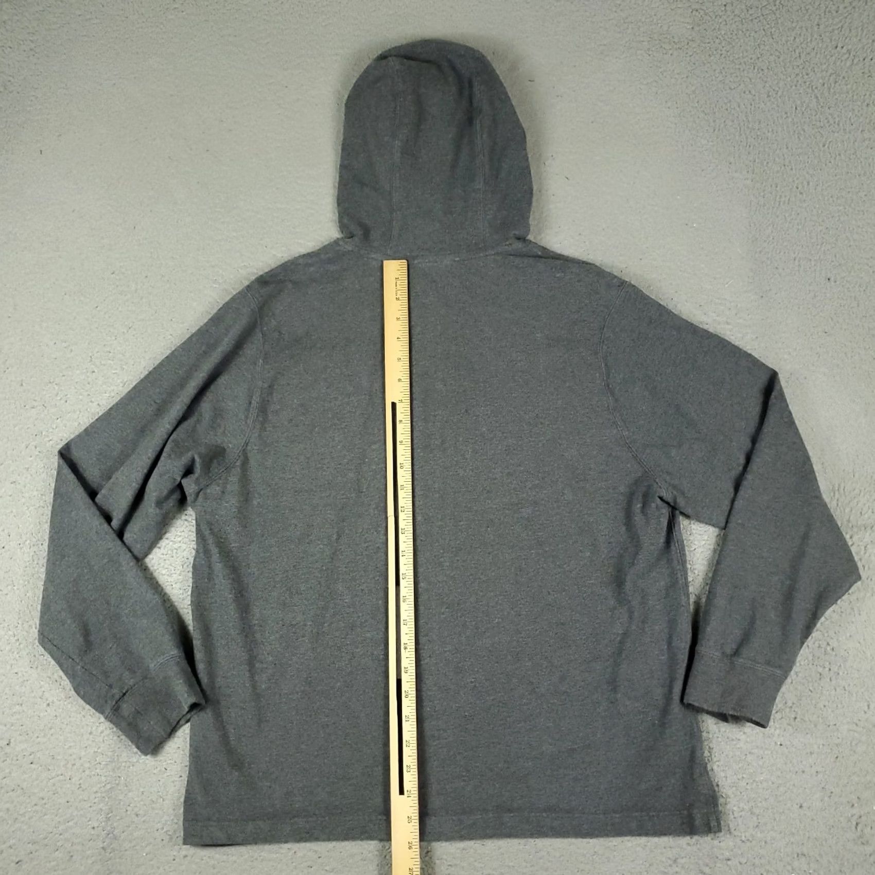 Nike Nike Hoodie Pullover Sweatshirt Gray Swoosh Large Mens Size US L / EU 52-54 / 3 - 5 Thumbnail