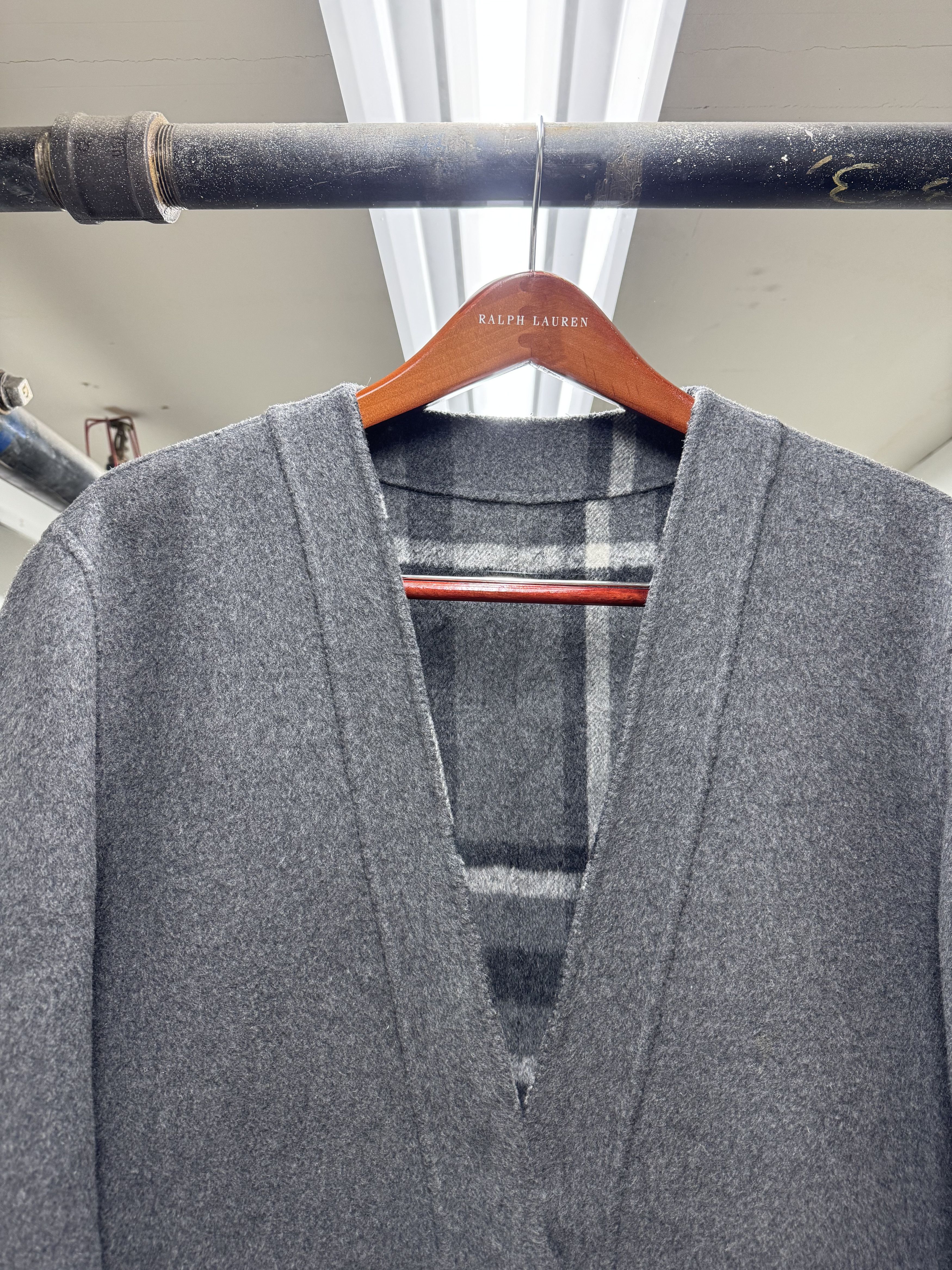 Kith KITH Wool Blend Reversible Check Plaid Shawl AW19 Coat Size US M / EU 48-50 / 2 - 6 Thumbnail
