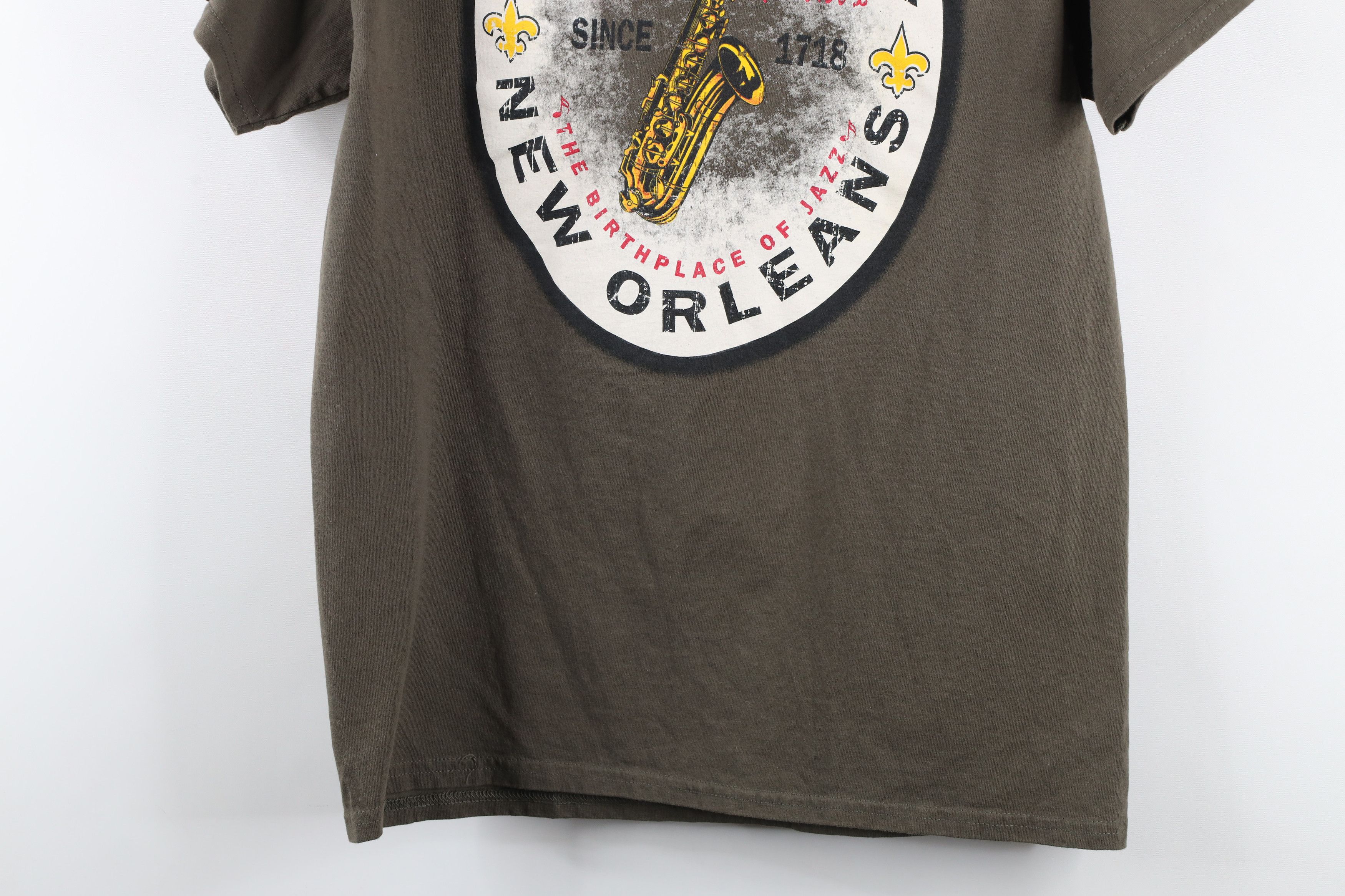 Vintage Vintage 90s Out Jazz Music The Big Easy New Orleans T-Shirt Size US M / EU 48-50 / 2 - 9 Thumbnail