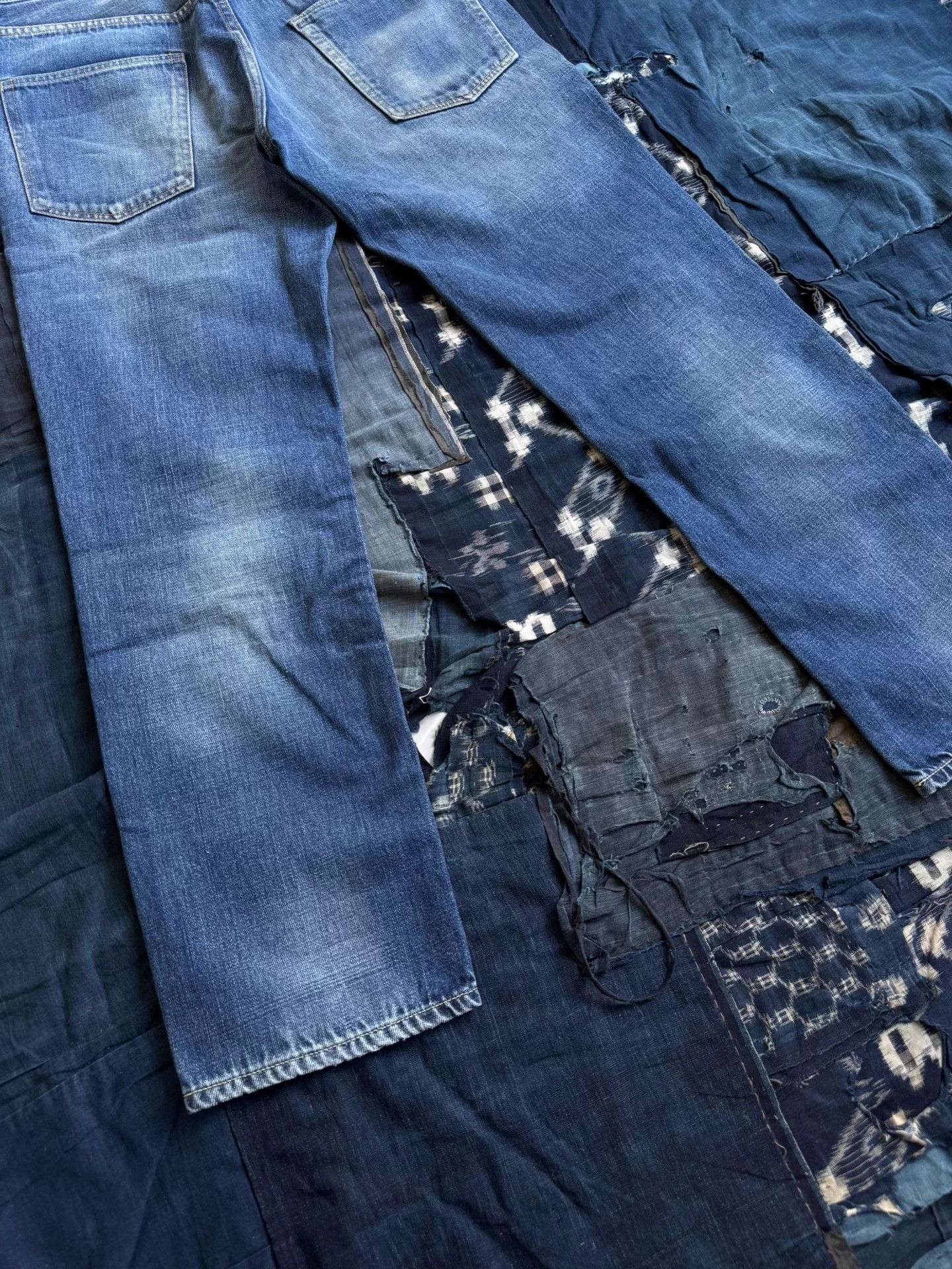Visvim VISVIM 14AW Social Sculpture 03D9 Washed Denim W34L30 Size US 34 / EU 50 - 5 Thumbnail