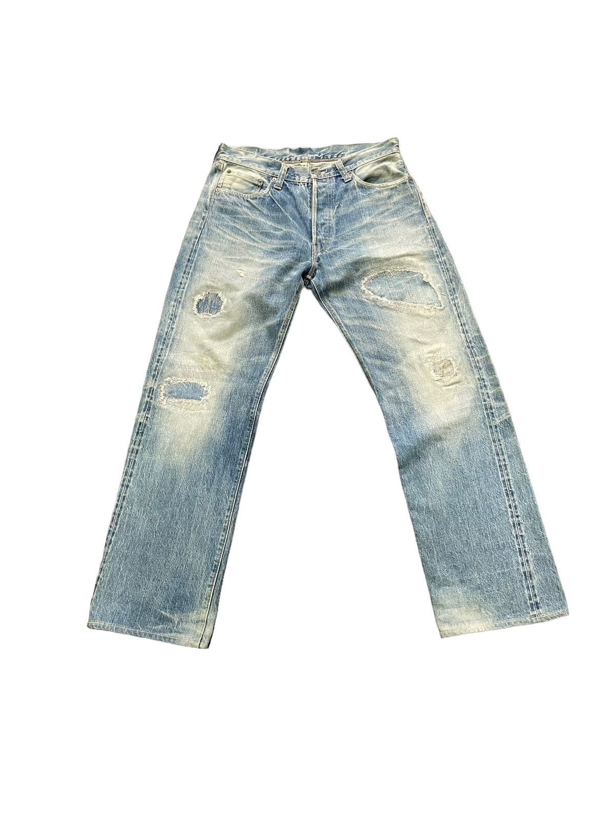 Sugar Cane Vintage Sugar Cane Lot 902 Selvedge Distresed Denim Size US 32 / EU 48 - 2 Thumbnail