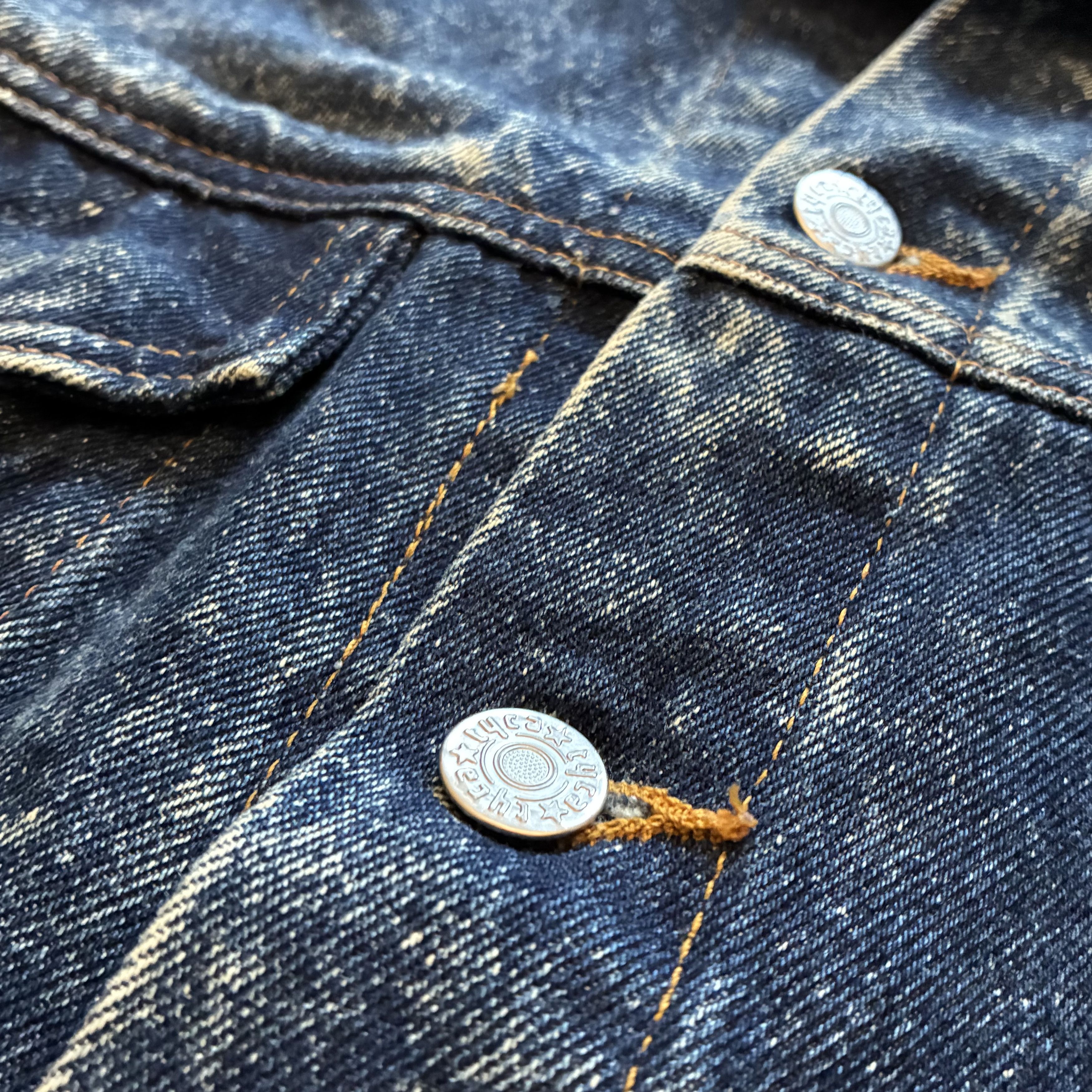 Other 80s Smith & Wesson Acid Wash Denim Trucker Jacket USA L Size US L / EU 52-54 / 3 - 6 Thumbnail