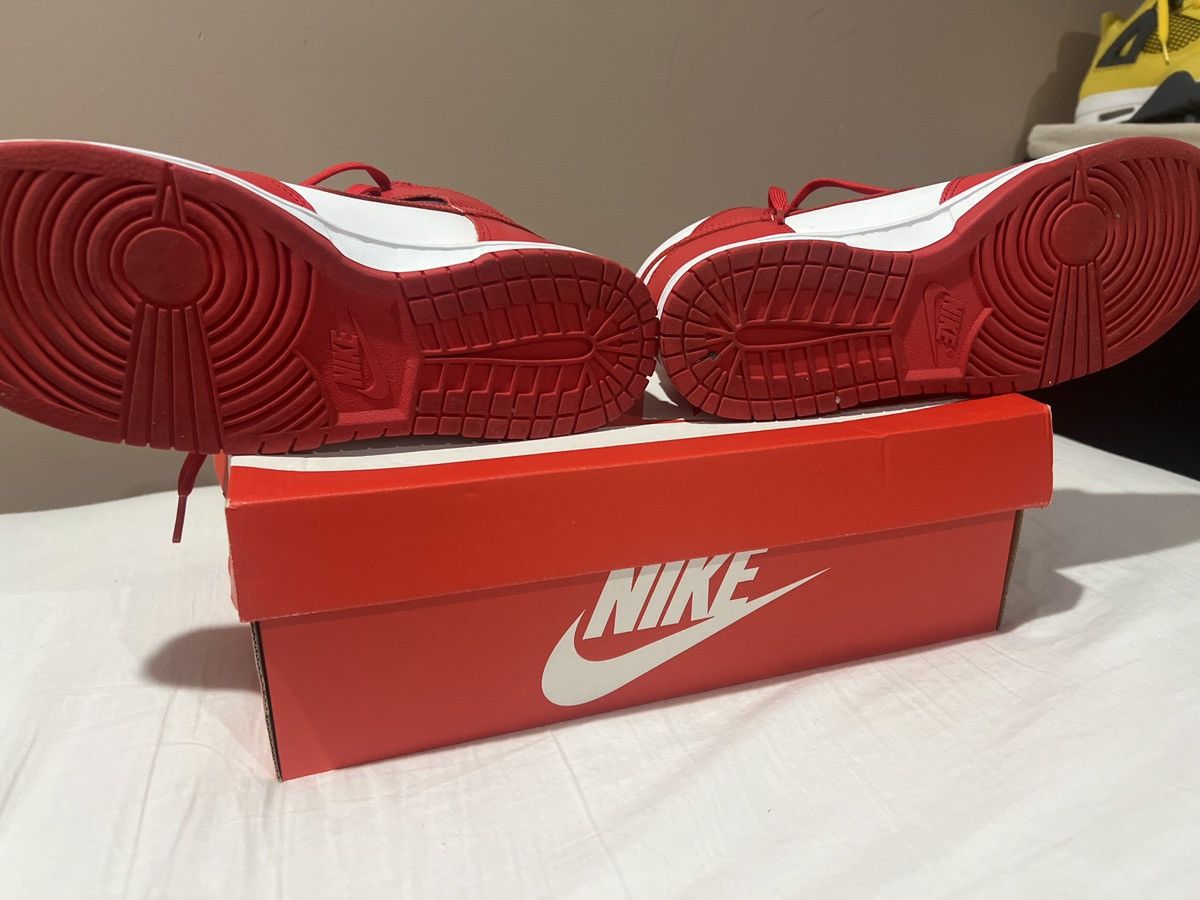 Nike NIKE DUNK HI RED Size US 8 / EU 41 - 4 Thumbnail