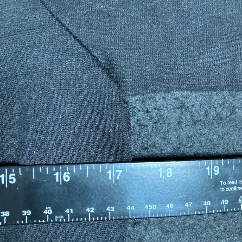 Vintage Chico's Womens Dress Black Purple Paneled Midi 3/4 Flare Sleeve Stretch 0 (S) Size S / US 4 / IT 40 - 7 Thumbnail
