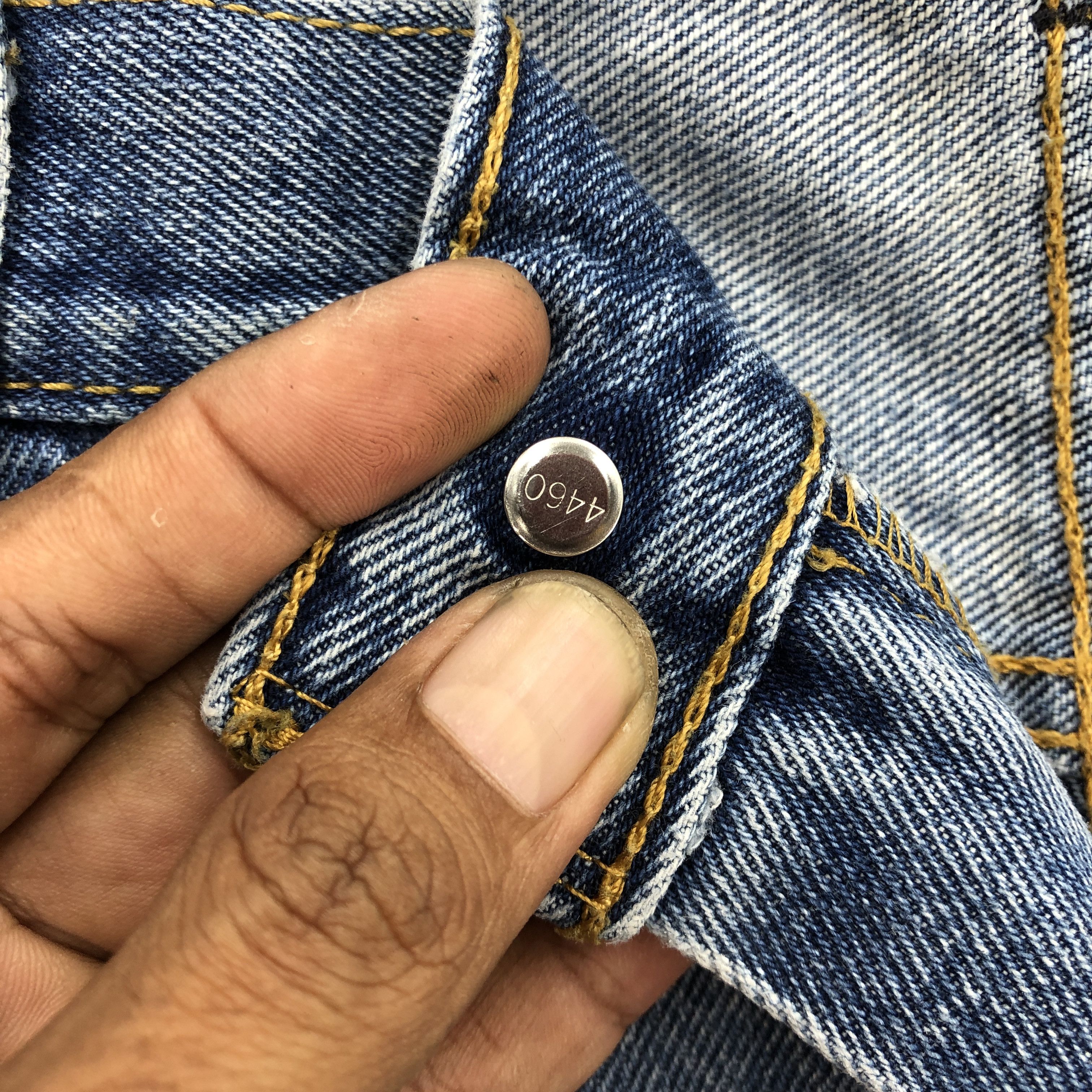 Levi's Vintage Levis Dirty Jeans Levis 550 Faded Blue Denim Size US 38 / EU 54 - 7 Thumbnail