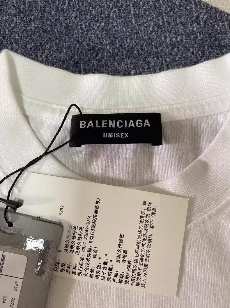 Balenciaga Balenciaga Logo Print Short Sleeve Tshirt-2505 Size US S / EU 44-46 / 1 - 3 Thumbnail