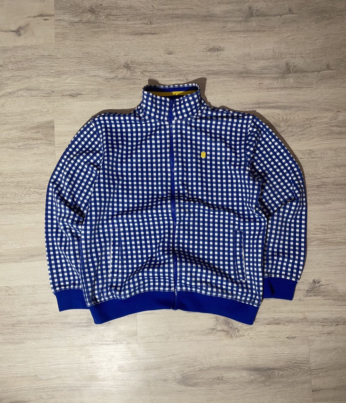 Ecko Unltd. Ecko Unltd Retro Y2K Checkered Track Jacket XL Blue/White Size US XL / EU 56 / 4 - 1 Thumbnail