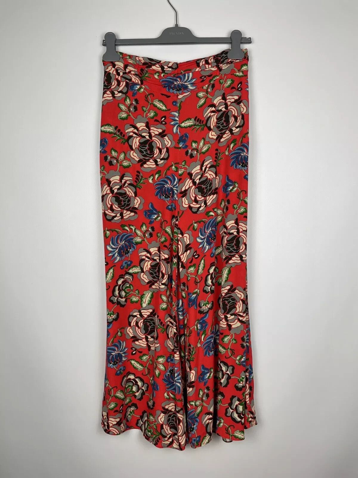 Free People Free People Pants Wide Leg Flare Viscose Summer Floral Size 27" / US 4 / IT 40 - 1 Thumbnail