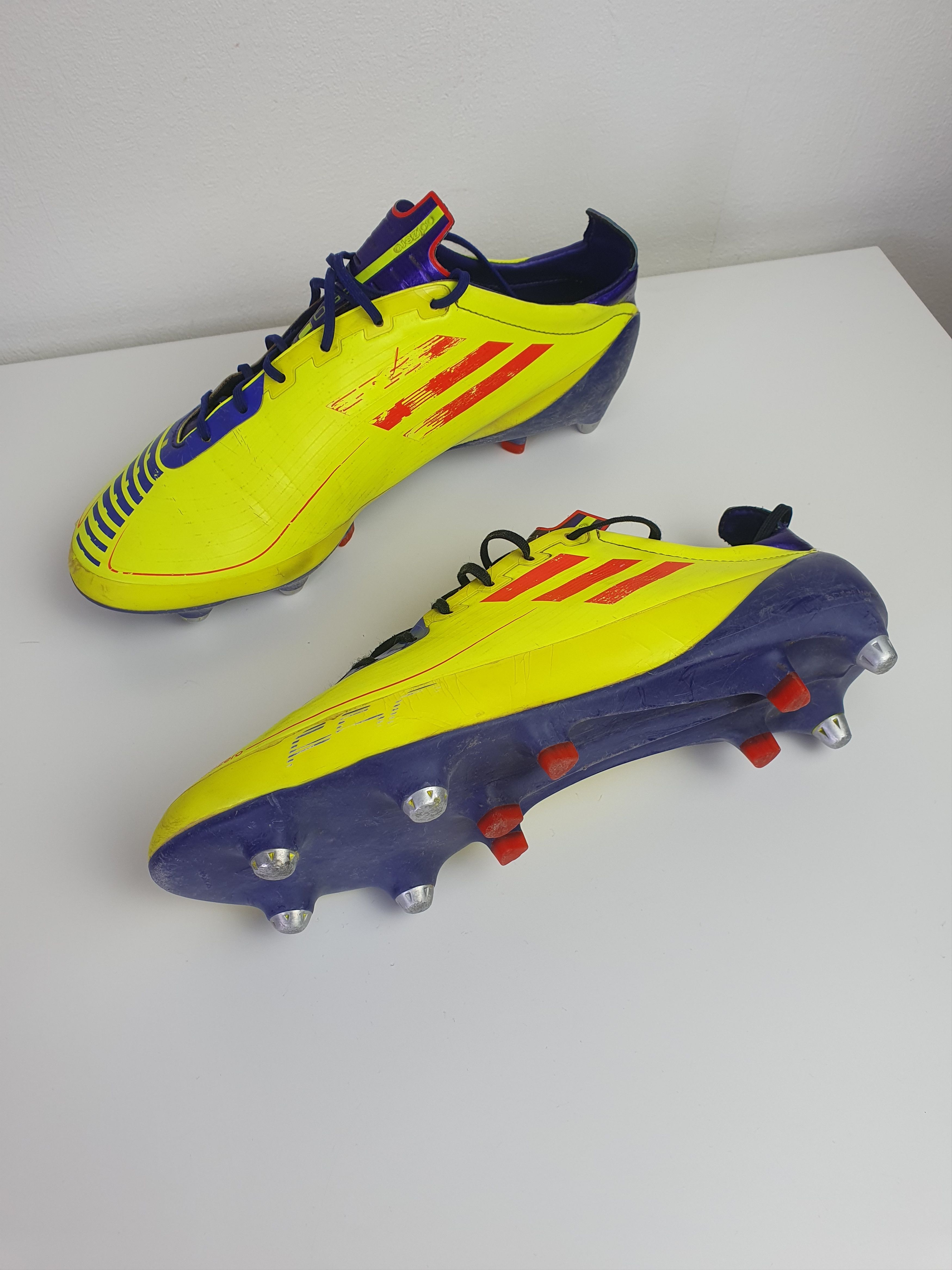 Adidas Vintage ADIDAS F30/F50 ADIZERO TRX RARE SOCCER BOOTS Size 42 Size US 8.5 / EU 41-42 - 11 Thumbnail