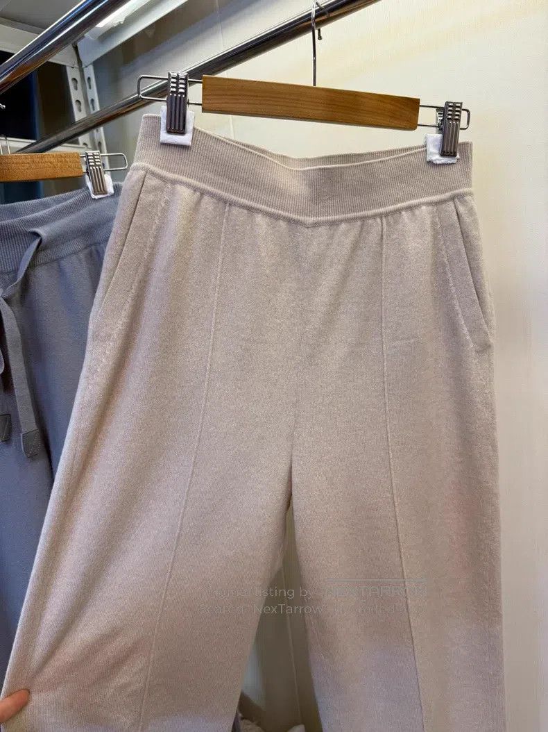 Loro Piana Loro Piana 100% Baby Cashmere Trousers Size 25" / US 0 / IT 36 - 5 Thumbnail