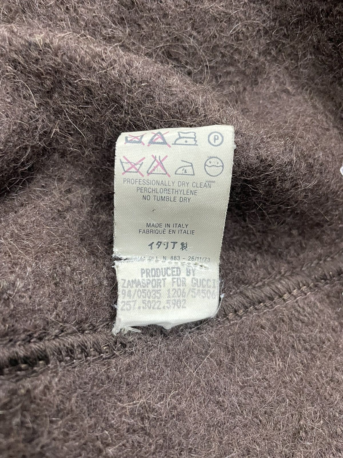 Gucci Vintage 70s Gucci Women Brown Double Breaste Alpaca and Wool Size M / US 6-8 / IT 42-44 - 7 Thumbnail