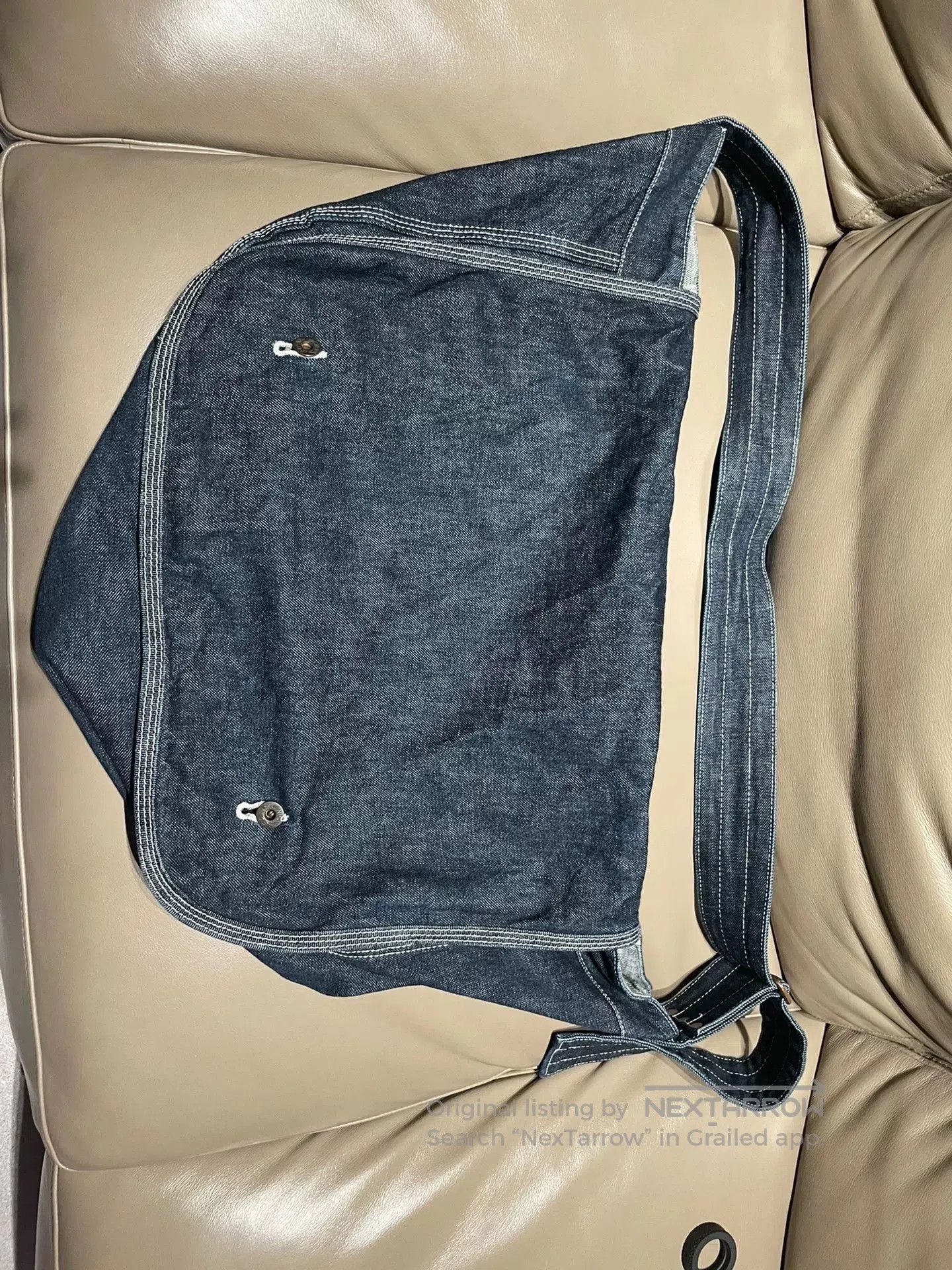 Vintage Mastro Shoulder Bag in Denim Fabric. Size ONE SIZE - 1 Thumbnail